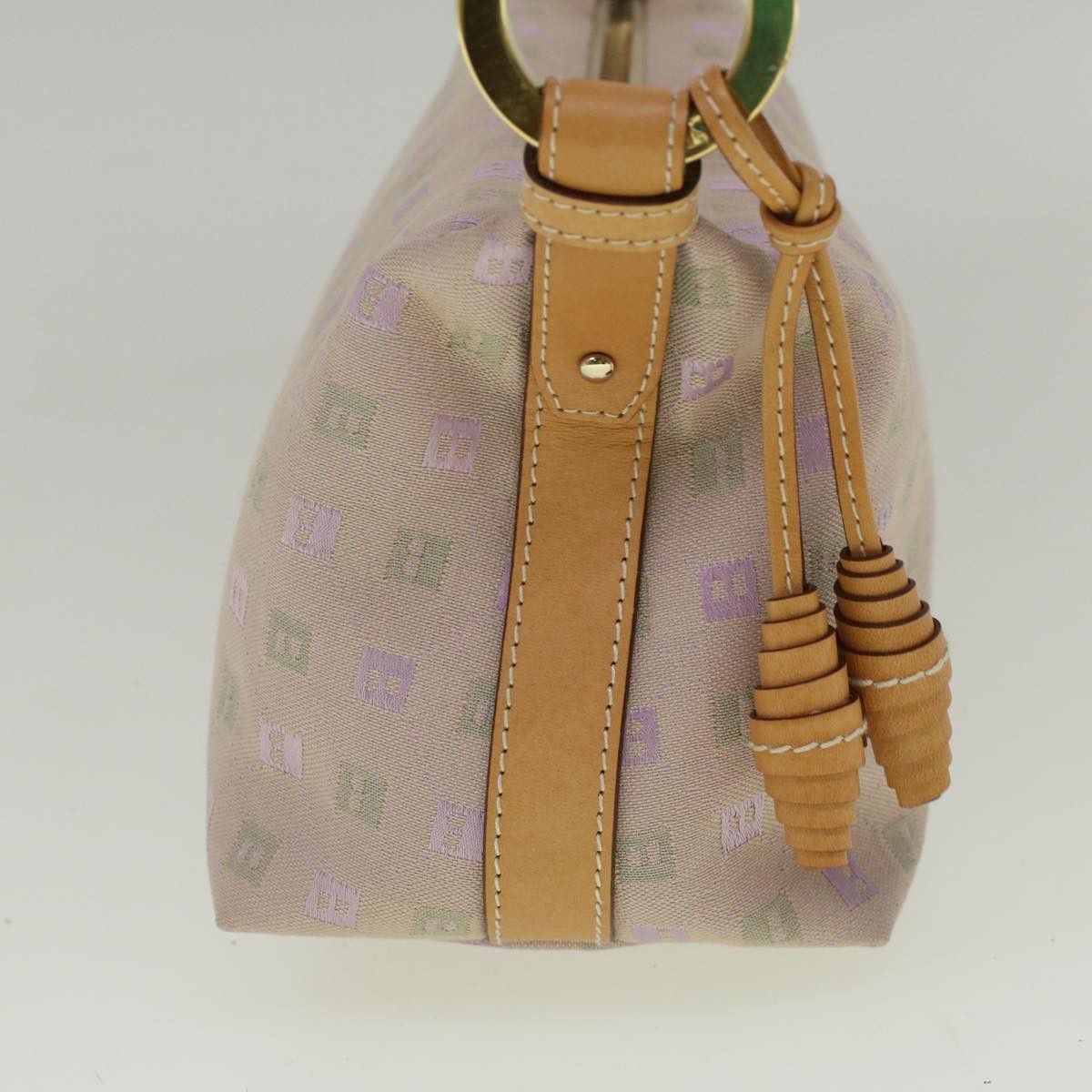 Bally Pink Canvas Shoulder Bag (Pre-Owned) Size ONE SIZE - 8 Thumbnail