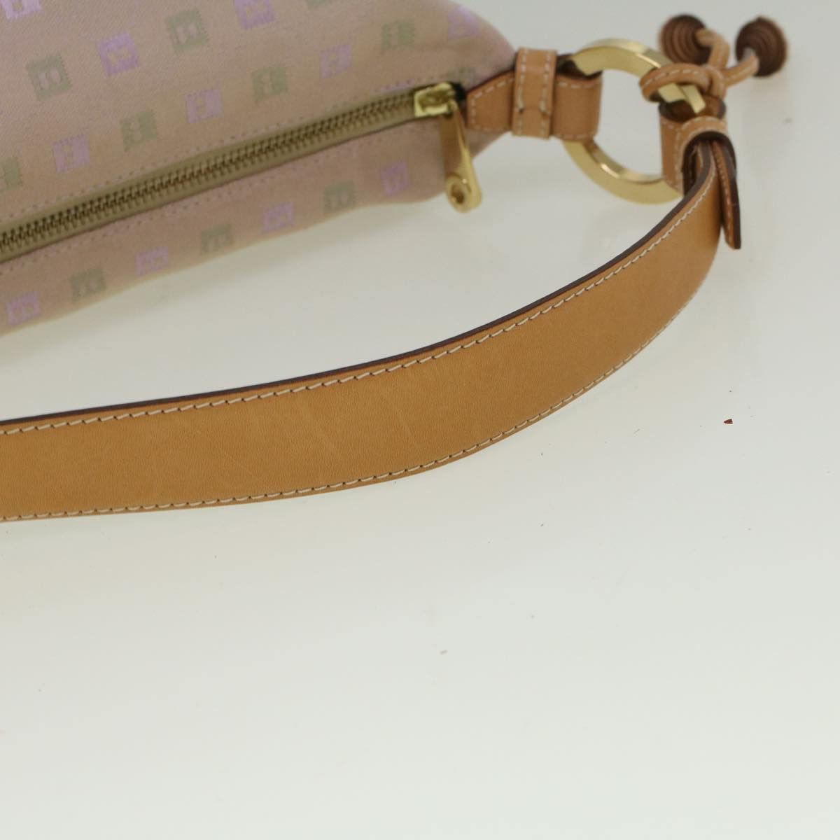 Bally Pink Canvas Shoulder Bag (Pre-Owned) Size ONE SIZE - 4 Thumbnail