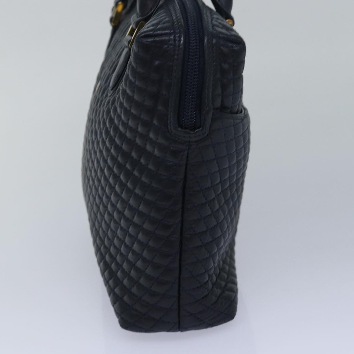 Bally Navy Leather Handbag (Pre-Owned) Size ONE SIZE - 9 Thumbnail