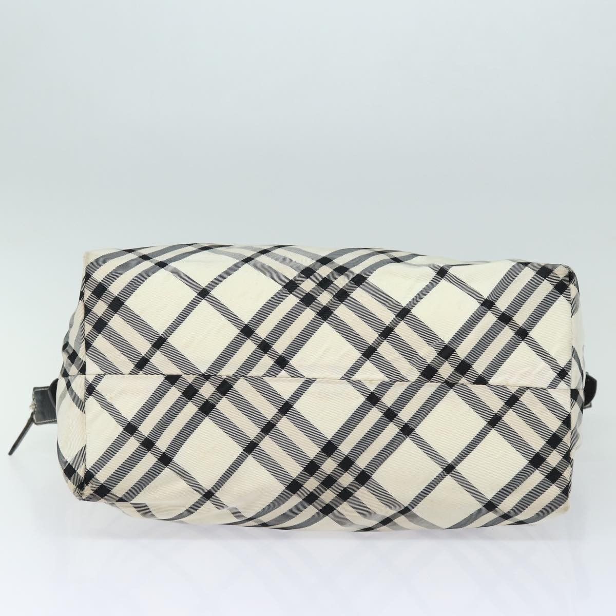 Burberry Nova Check White Canvas Tote Bag (Pre-Owned) Size ONE SIZE - 3 Thumbnail