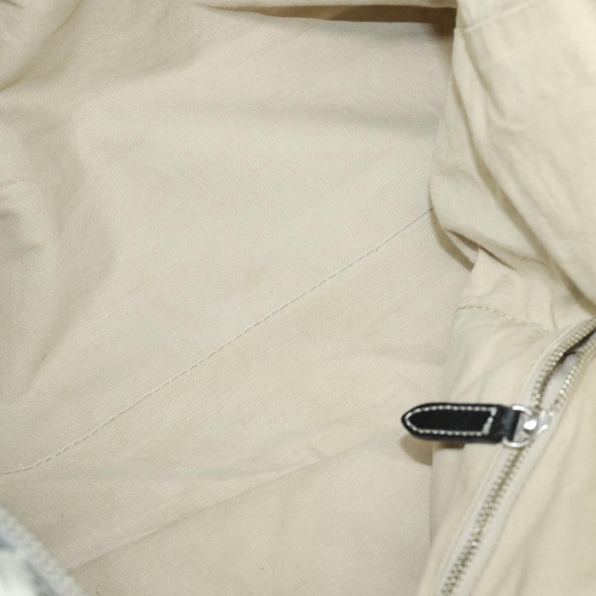 Burberry Nova Check White Canvas Tote Bag (Pre-Owned) Size ONE SIZE - 4 Thumbnail