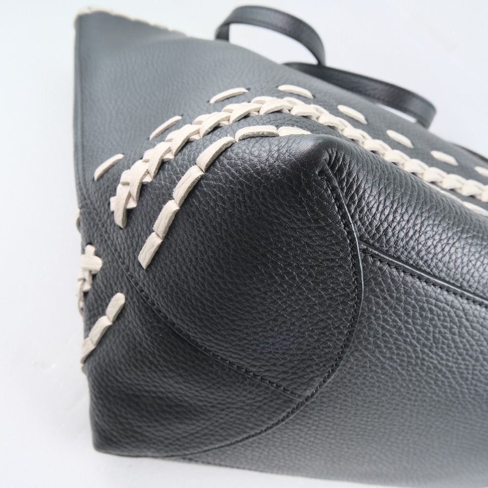 Tod's Black Leather Handbag (Pre-Owned) Size ONE SIZE - 7 Thumbnail