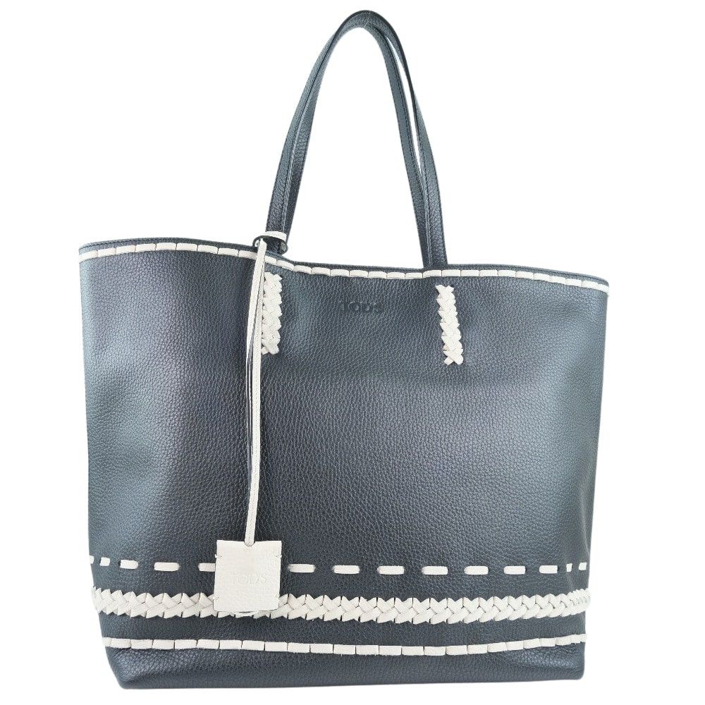 Tod's Black Leather Handbag (Pre-Owned) Size ONE SIZE - 6 Thumbnail