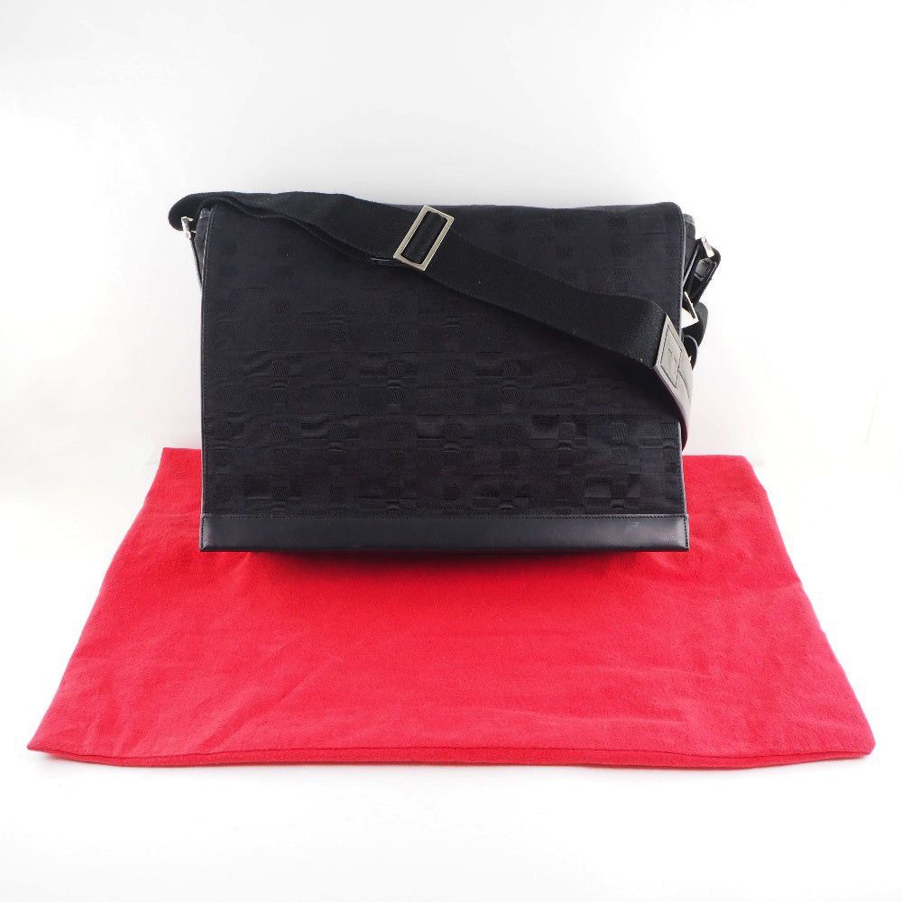 Bally Black Canvas Shoulder Bag (Pre-Owned) Size ONE SIZE - 4 Thumbnail