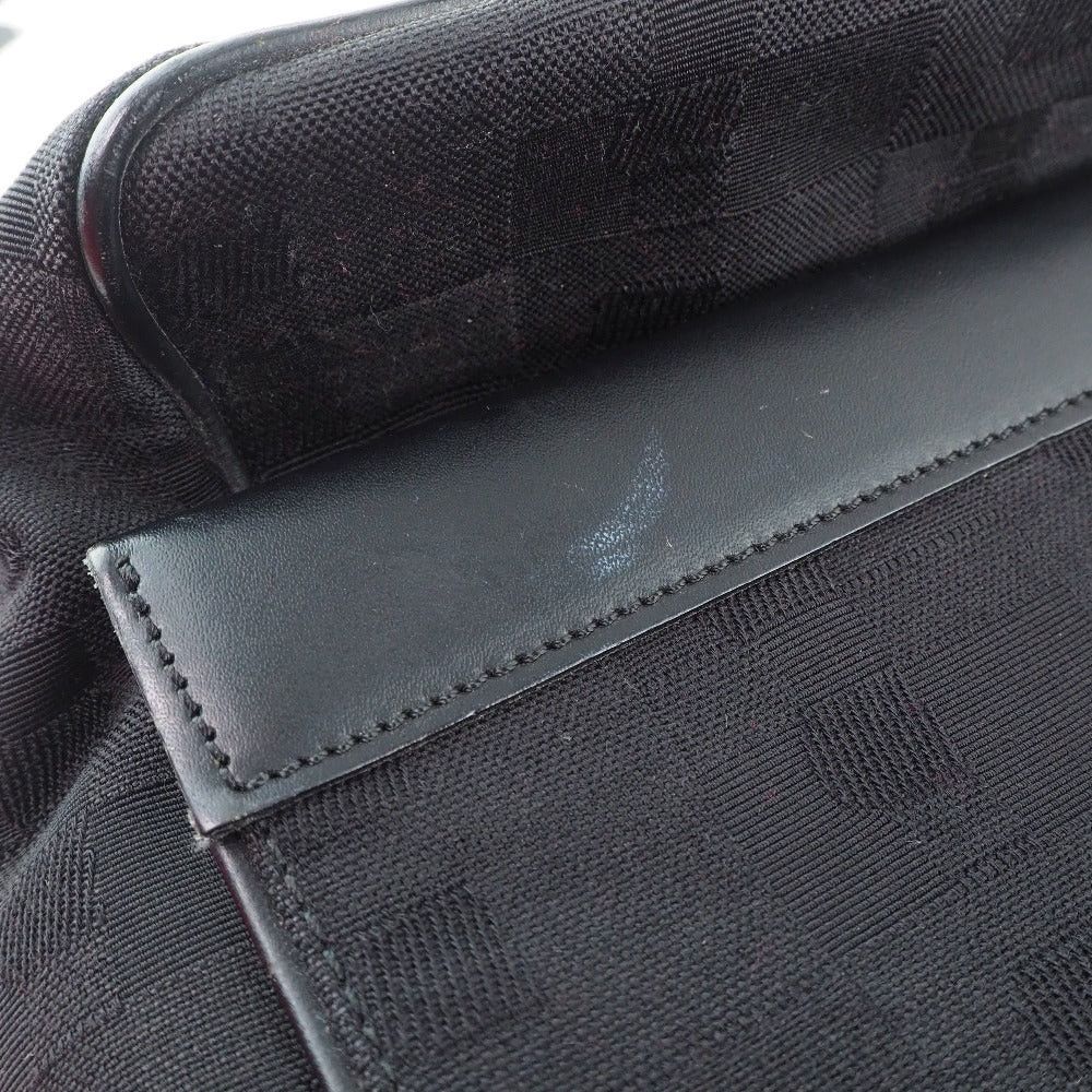 Bally Black Canvas Shoulder Bag (Pre-Owned) Size ONE SIZE - 3 Thumbnail