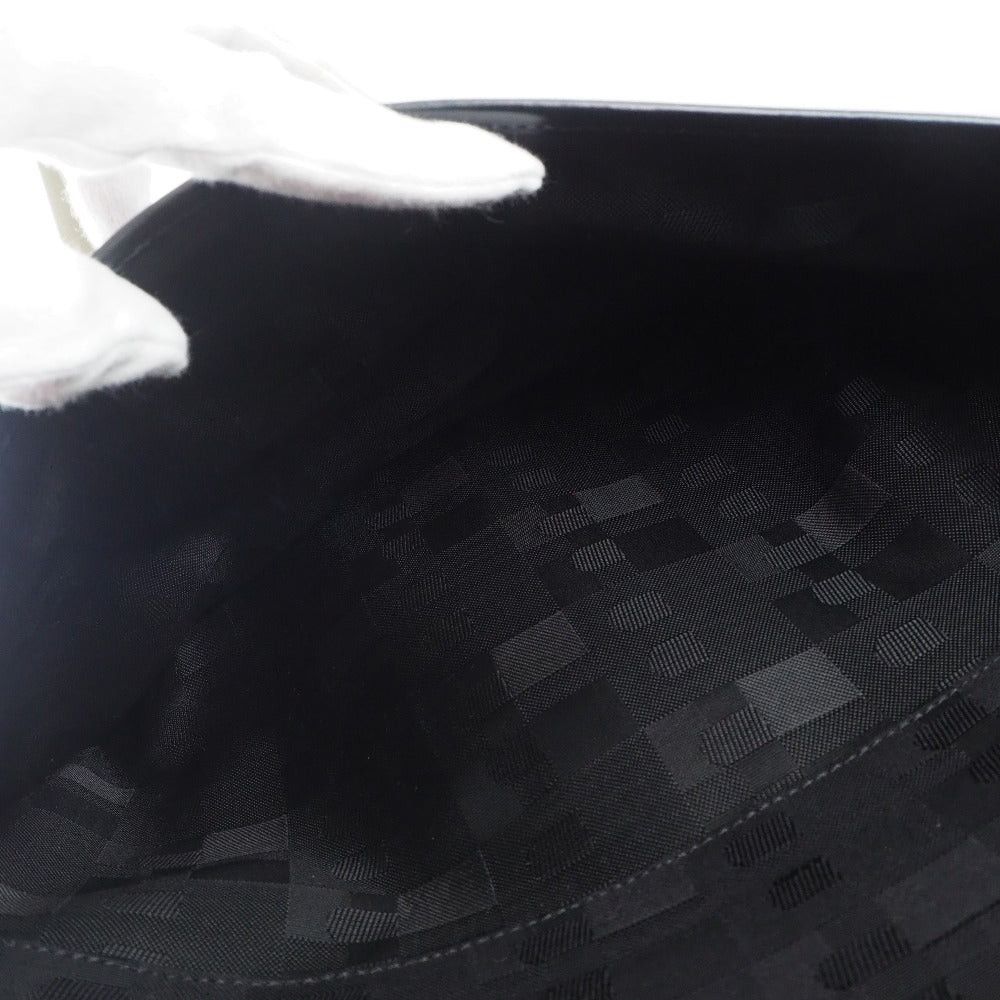 Bally Black Canvas Shoulder Bag (Pre-Owned) Size ONE SIZE - 11 Thumbnail