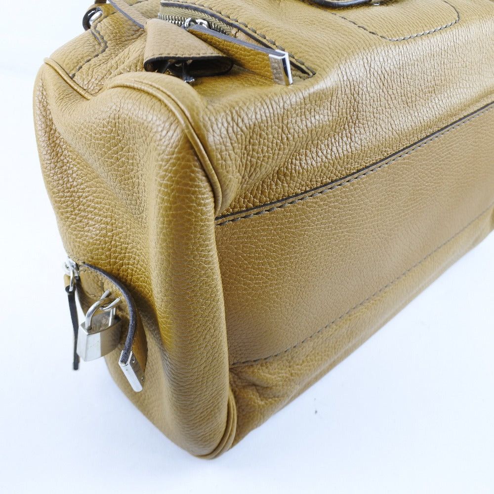 Tod's Beige Leather Handbag (Pre-Owned) Size ONE SIZE - 10 Thumbnail