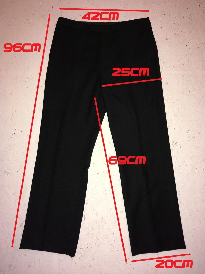 Raf Simons Vintage Raf Simons Wool Pants A/W 2001-2002 Size US 34 / EU 50 - 12 Thumbnail