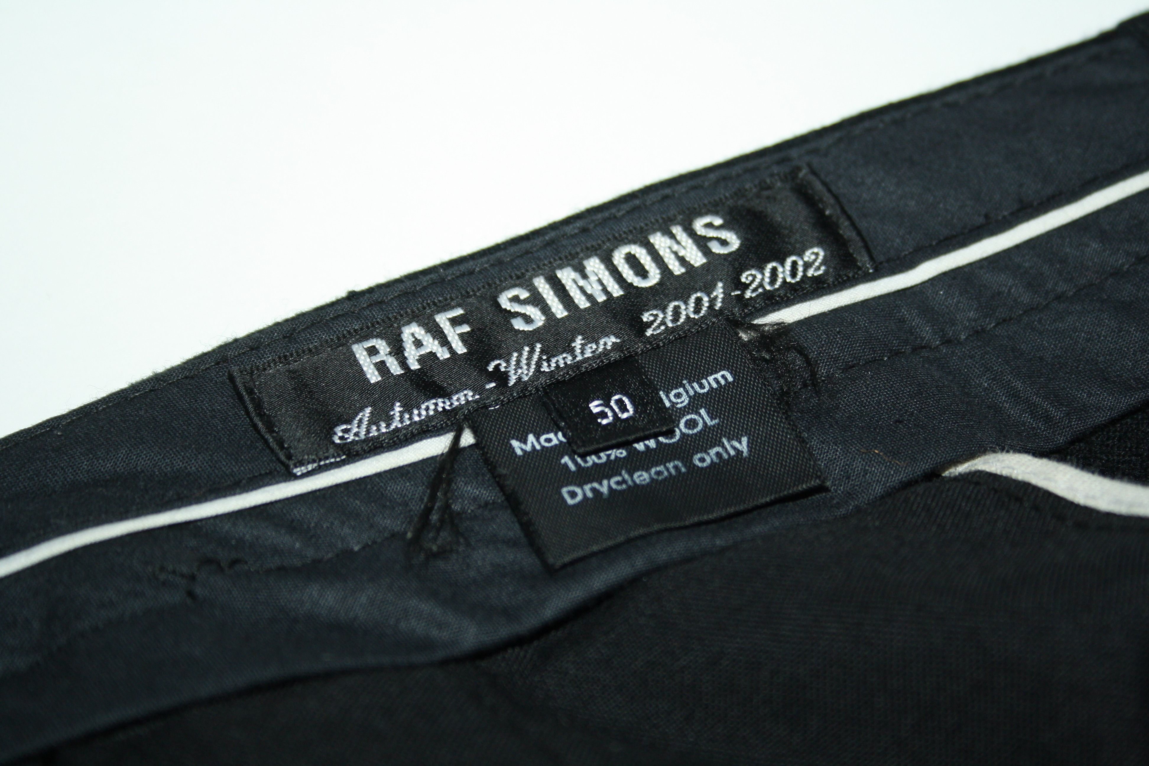 Raf Simons Vintage Raf Simons Wool Pants A/W 2001-2002 Size US 34 / EU 50 - 1 Thumbnail