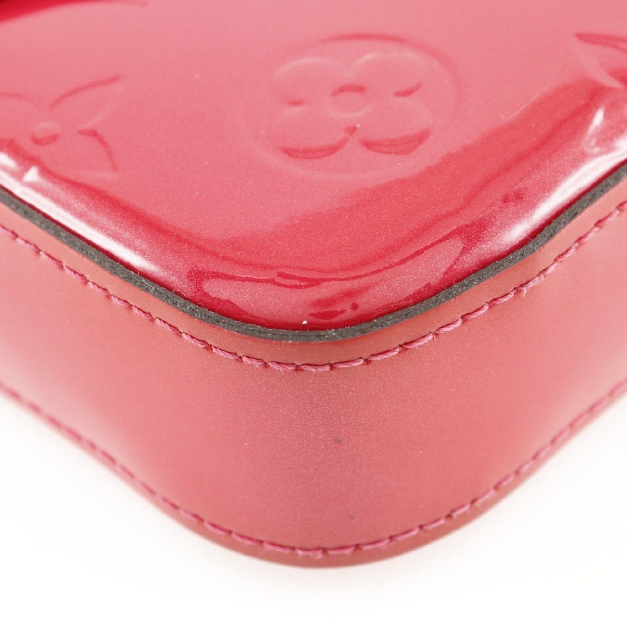 Louis Vuitton Louis Vuitton Felice Shoulder Bag Pochette Wallet Chain M61787 Monogram Vernis Hot Pink 2016 2way Snap Button Women's S172024773 Size ONE SIZE - 4 Thumbnail