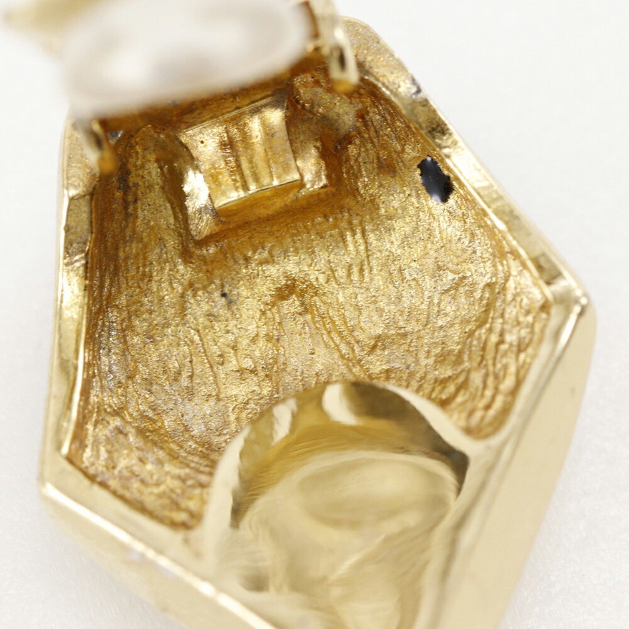 Dior Christian Dior Earring Set Necklace Gold Plated x Rhinestone Made in Germany Approx. 35.0g set for women Size ONE SIZE - 12 Thumbnail