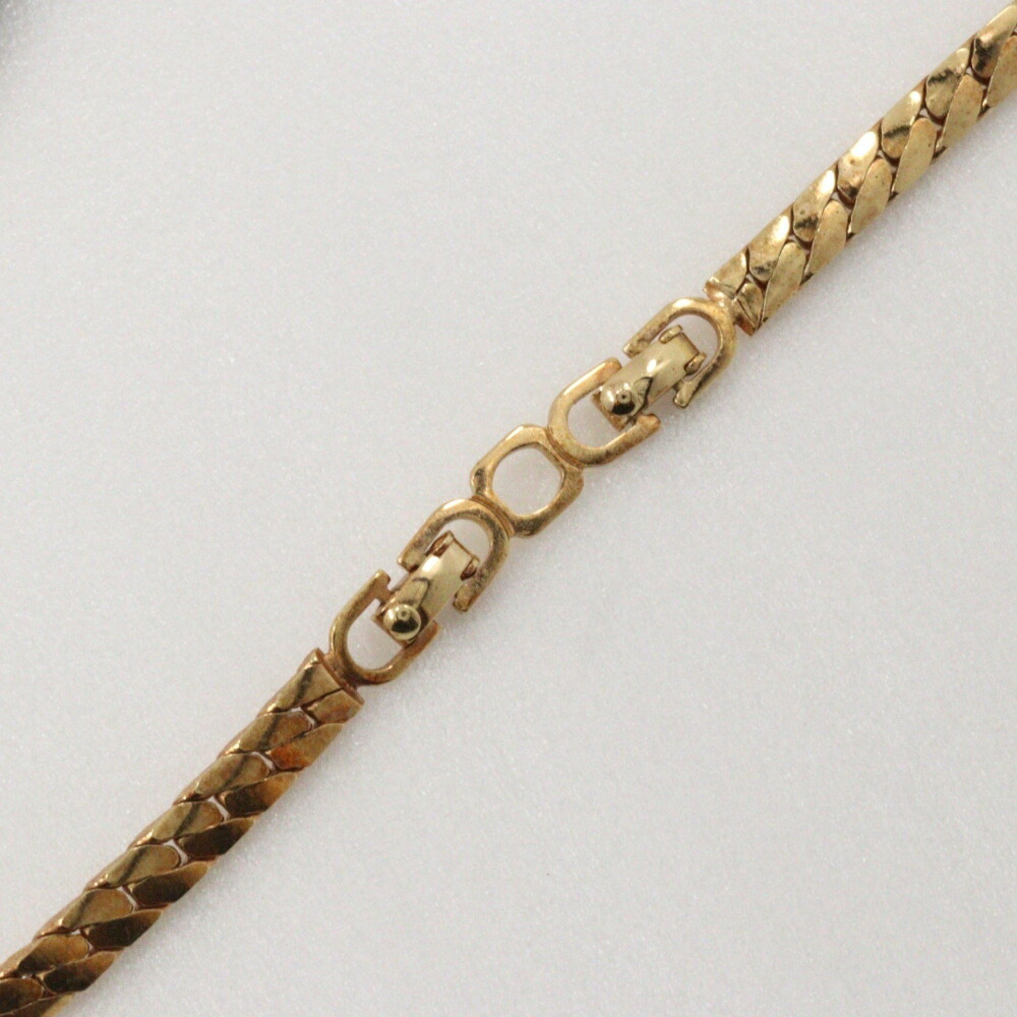 Dior Christian Dior Earring Set Necklace Gold Plated x Rhinestone Made in Germany Approx. 35.0g set for women Size ONE SIZE - 5 Thumbnail