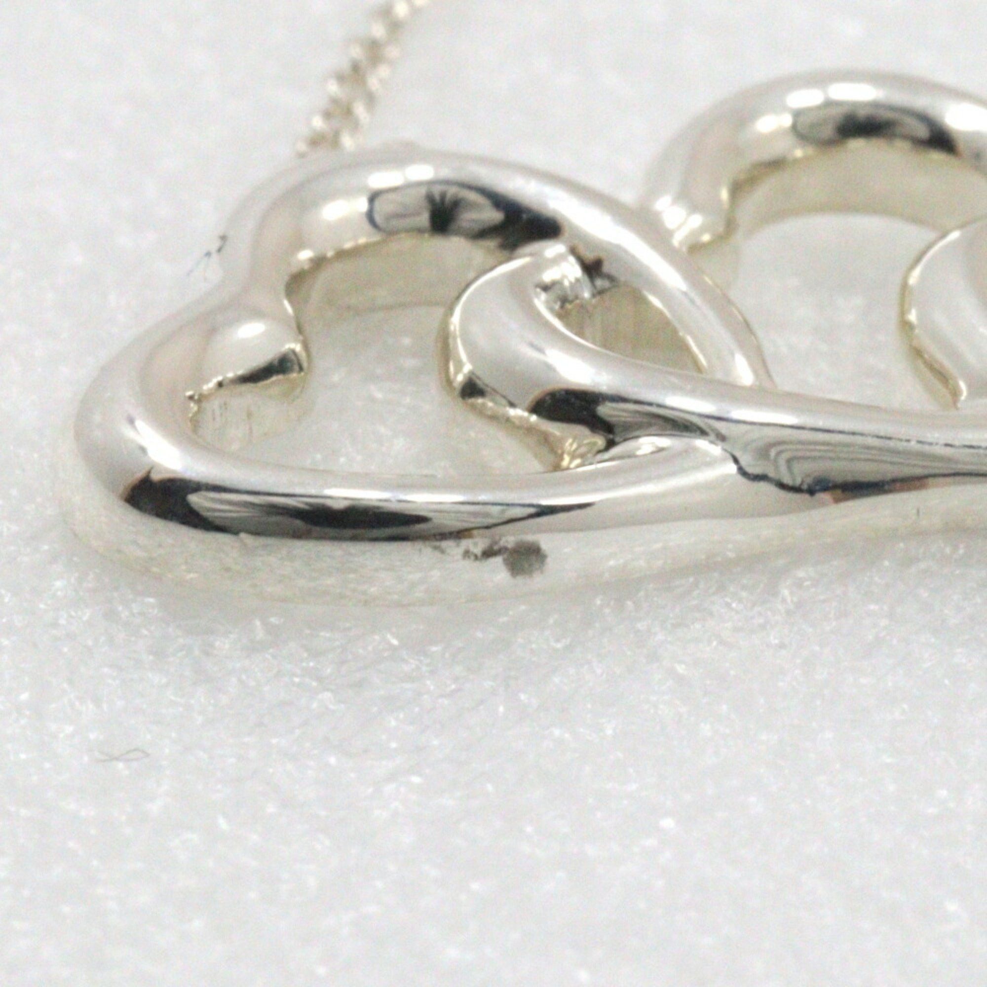Tiffany & Co. Tiffany TIFFANY&Co. Triple heart necklace Silver 925 Approx. 3.4g Ladies Size ONE SIZE - 8 Thumbnail