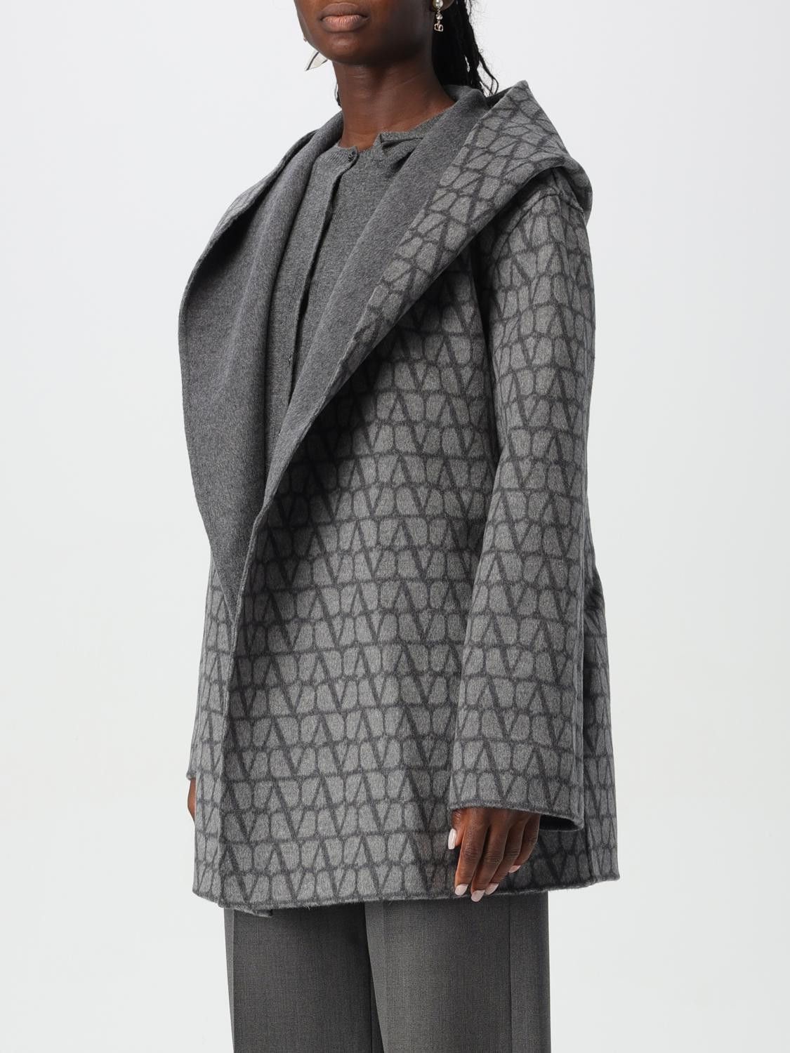 Valentino Valentino Trench Coat Woman Grey Size M / US 6-8 / IT 42-44 - 4 Thumbnail