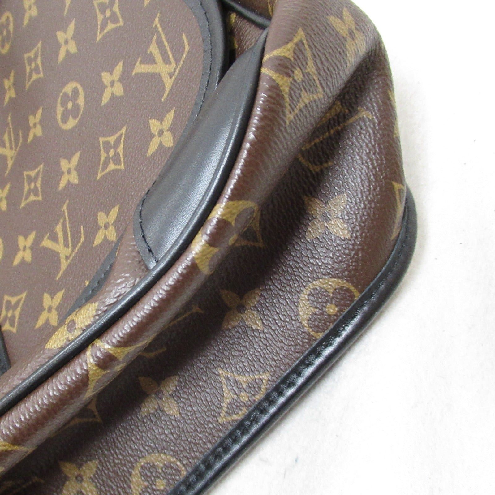 Louis Vuitton Louis Vuitton Archie Messenger Bag Shoulder Coated Canvas Monogram Macassar Brown Size ONE SIZE - 10 Thumbnail