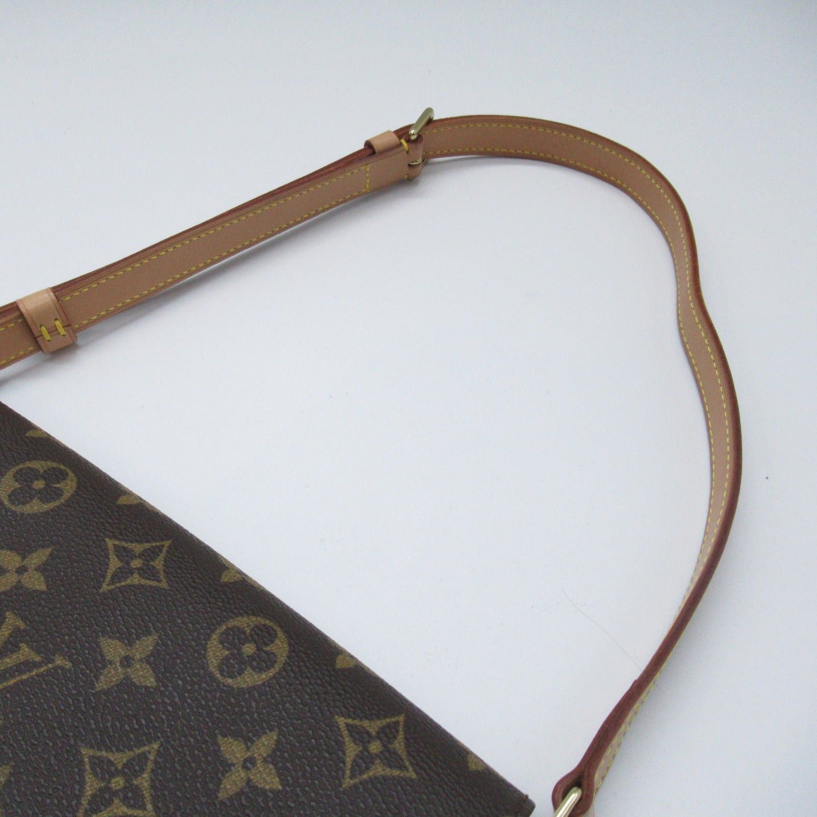 Louis Vuitton Louis Vuitton Musette Tango Short Shoulder Bag Coated Canvas Monogram Brown Size ONE SIZE - 8 Thumbnail