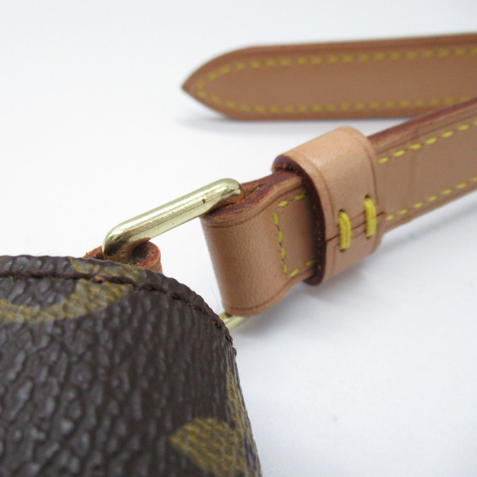 Louis Vuitton Louis Vuitton Musette Tango Short Shoulder Bag Coated Canvas Monogram Brown Size ONE SIZE - 11 Thumbnail