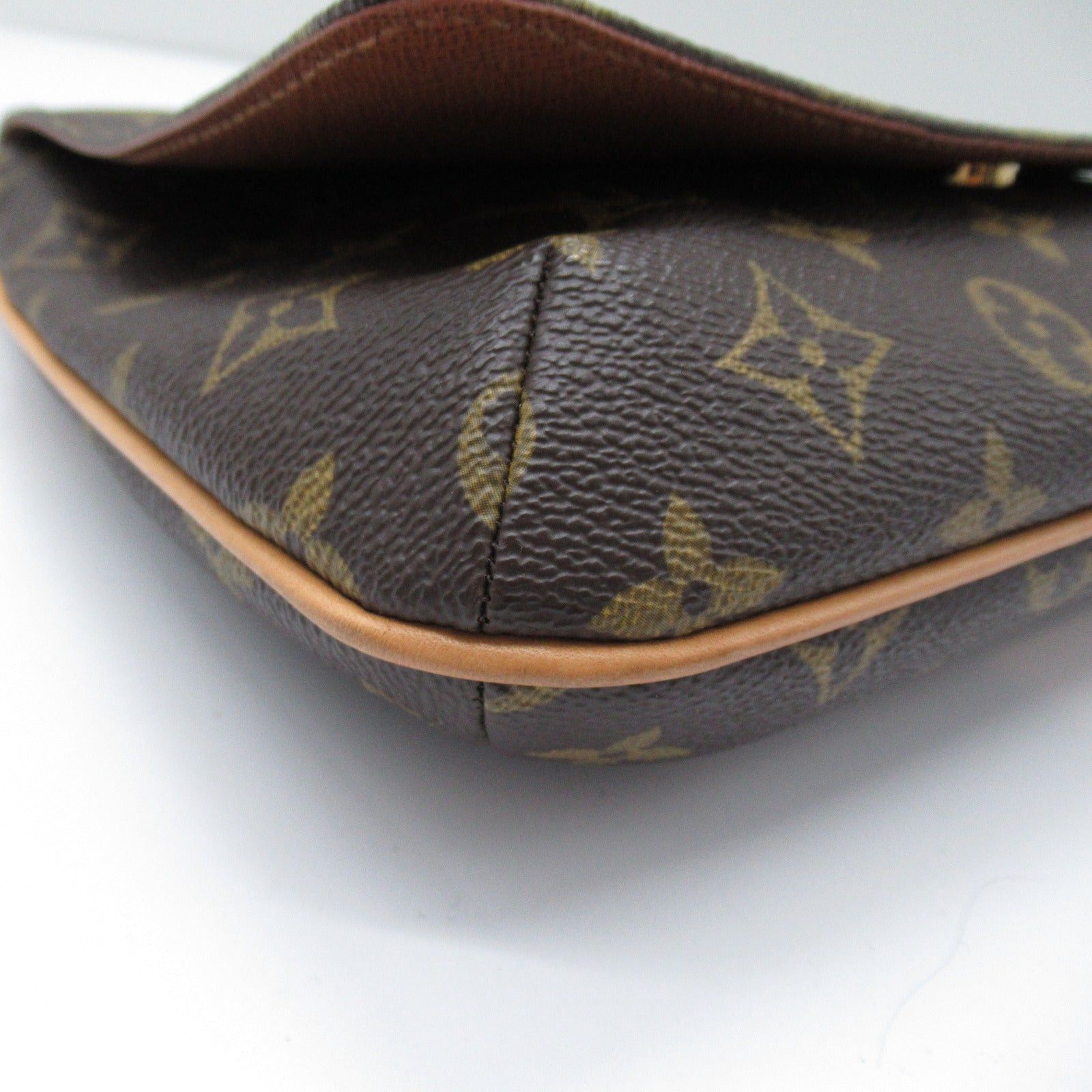 Louis Vuitton Louis Vuitton Musette Tango Short Shoulder Bag Coated Canvas Monogram Brown Size ONE SIZE - 10 Thumbnail