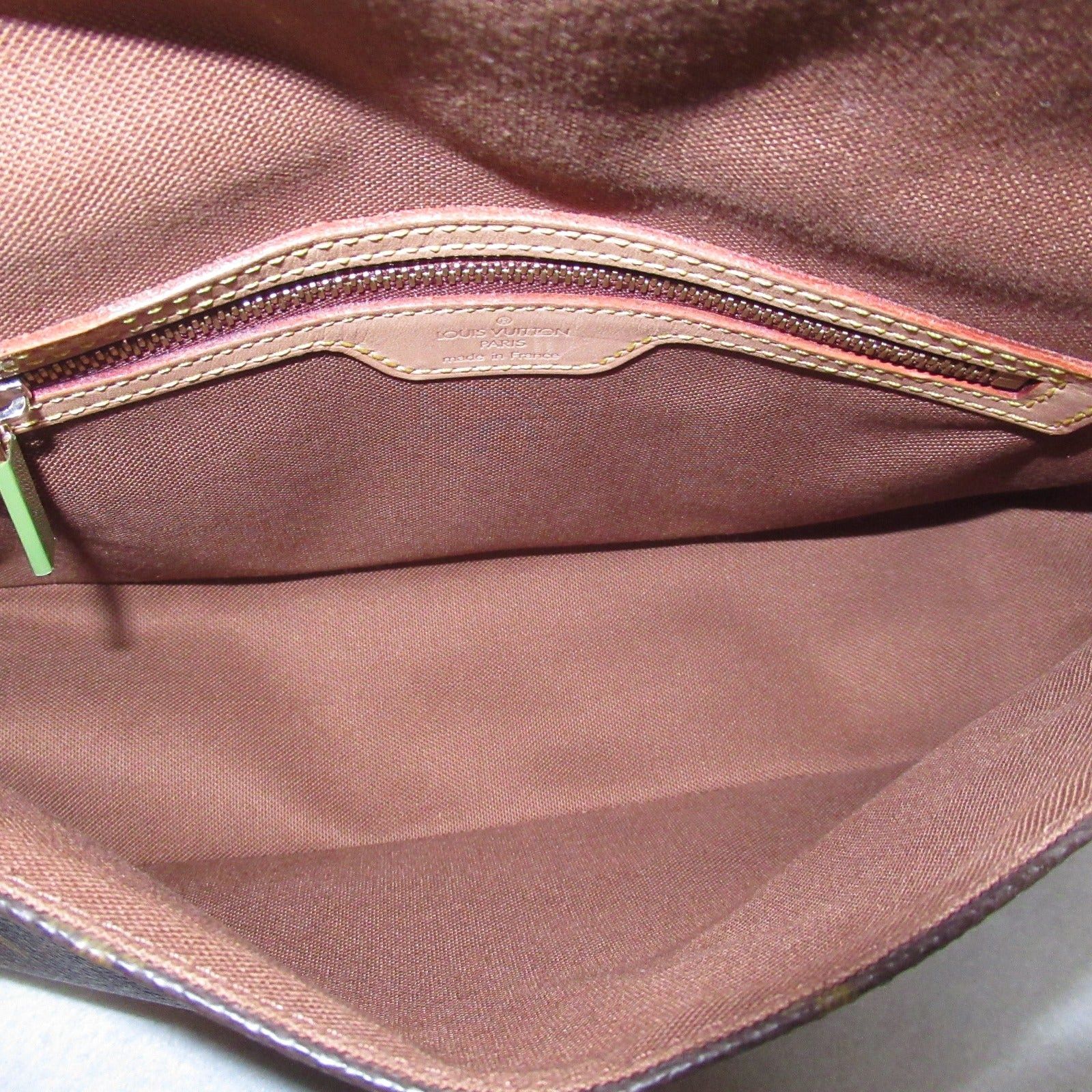 Louis Vuitton Louis Vuitton Mini Looping Shoulder Bag Coated Canvas Monogram Brown Size ONE SIZE - 5 Thumbnail