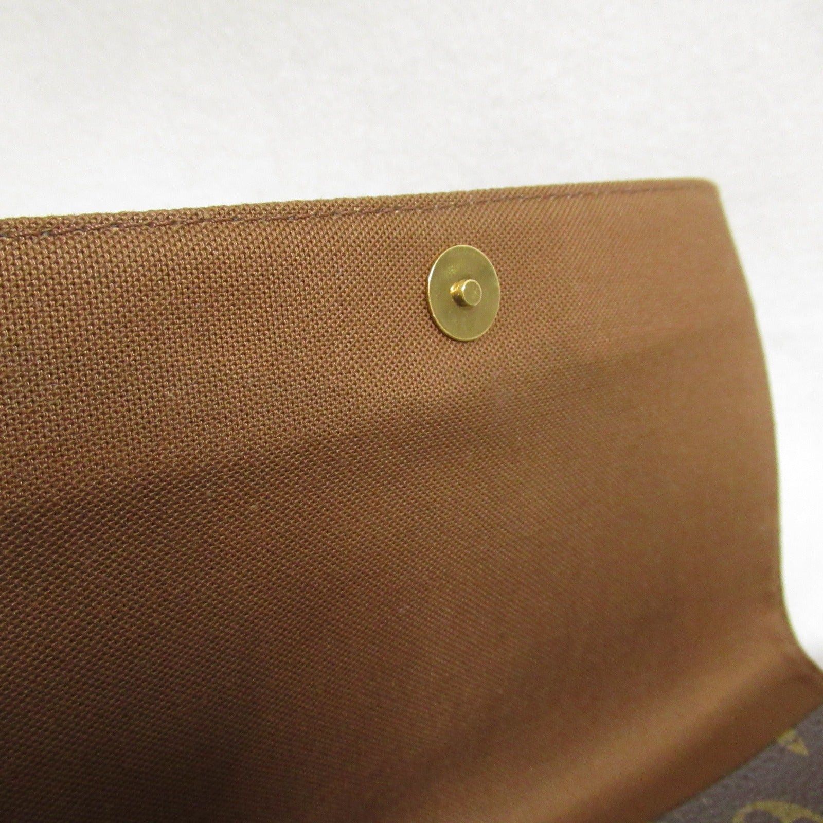 Louis Vuitton Louis Vuitton Mini Looping Shoulder Bag Coated Canvas Monogram Brown Size ONE SIZE - 12 Thumbnail