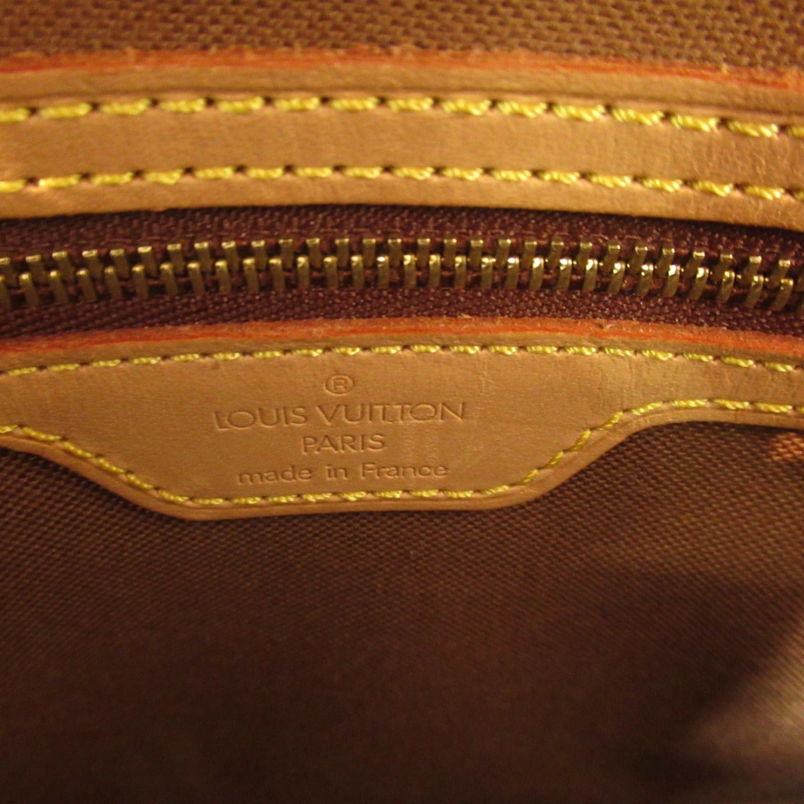Louis Vuitton Louis Vuitton Mini Looping Shoulder Bag Coated Canvas Monogram Brown Size ONE SIZE - 6 Thumbnail