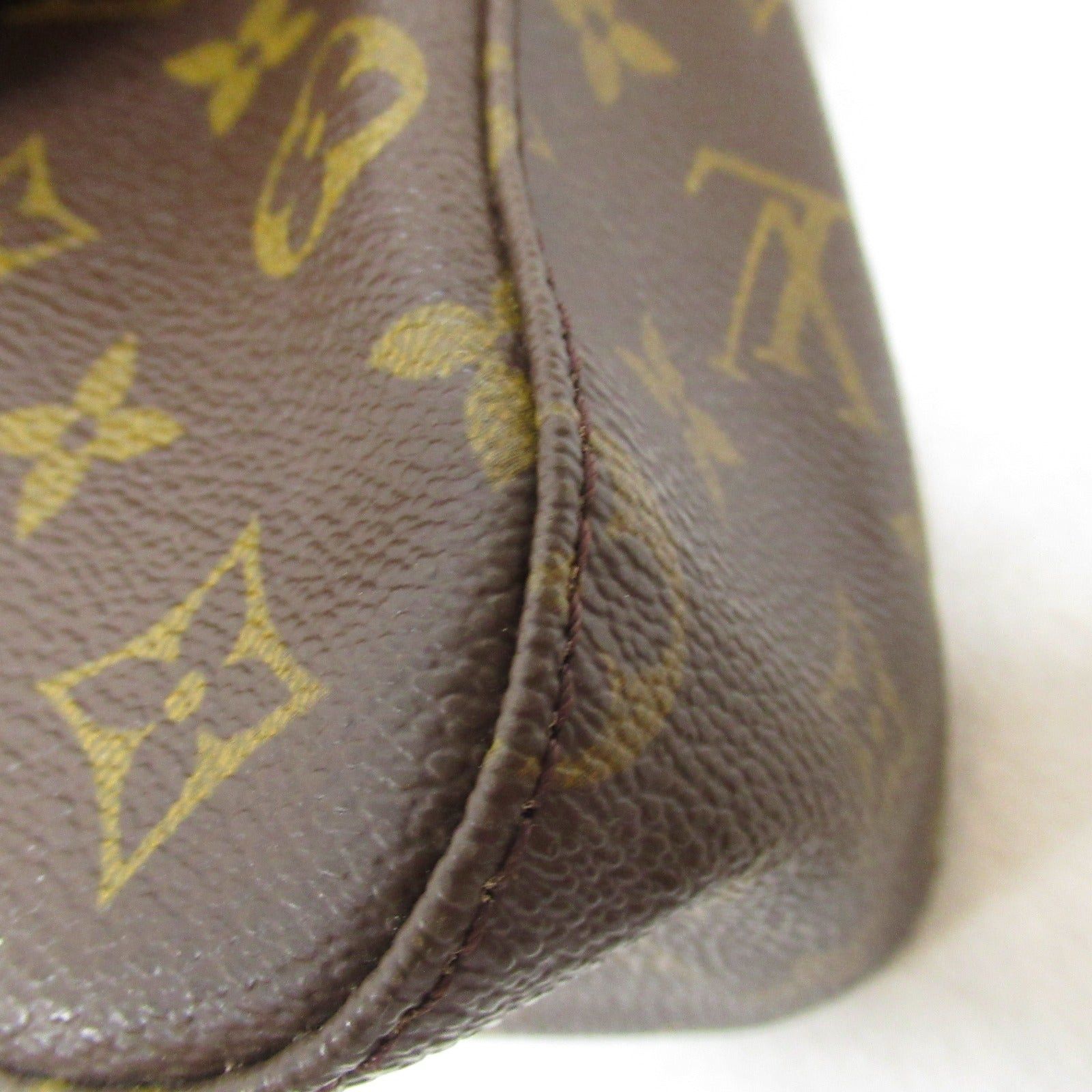 Louis Vuitton Louis Vuitton Mini Looping Shoulder Bag Coated Canvas Monogram Brown Size ONE SIZE - 9 Thumbnail