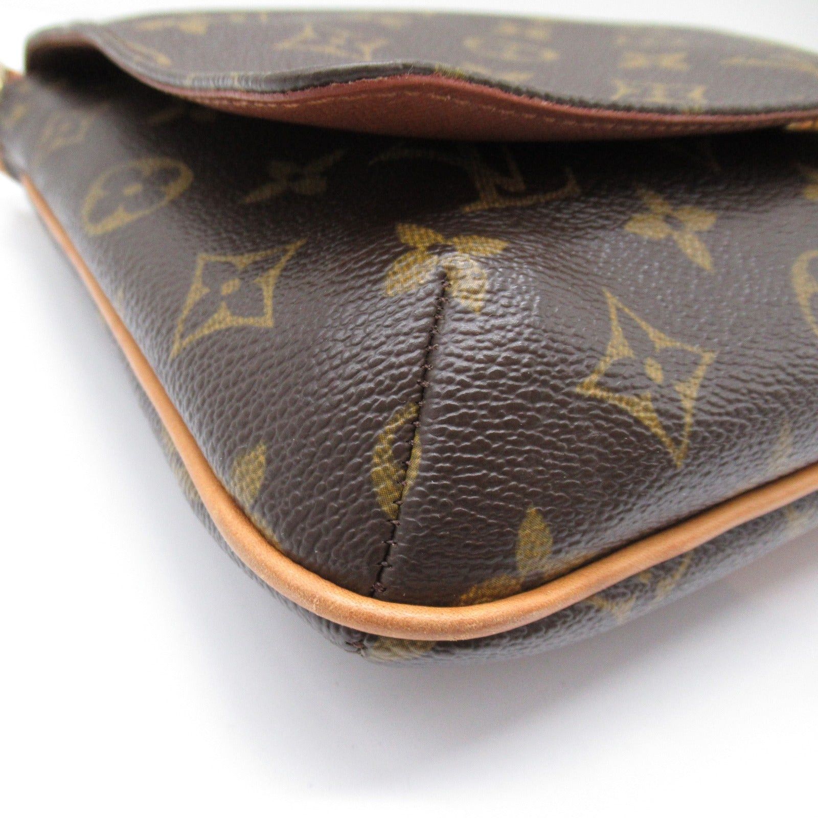 Louis Vuitton Louis Vuitton Musette Tango Long Shoulder Bag Coated Canvas Monogram Brown Size ONE SIZE - 10 Thumbnail