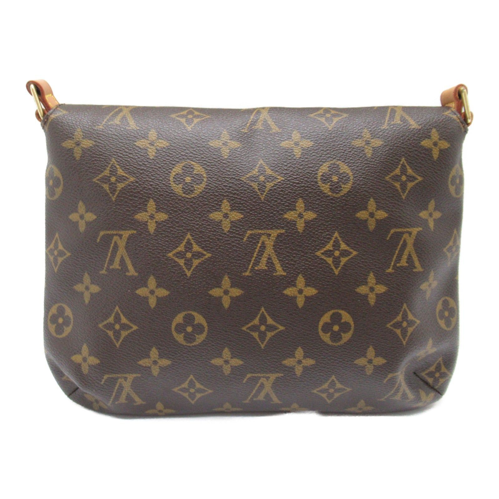 Louis Vuitton Louis Vuitton Musette Tango Long Shoulder Bag Coated Canvas Monogram Brown Size ONE SIZE - 2 Thumbnail