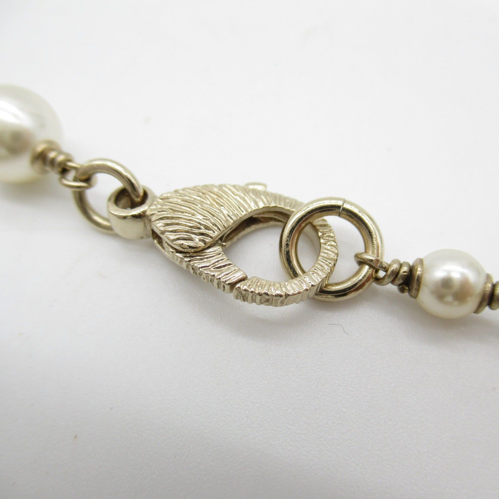 Chanel Chanel Pearl Necklace Gp (Gold Plated) Fake Gold Size ONE SIZE - 5 Thumbnail
