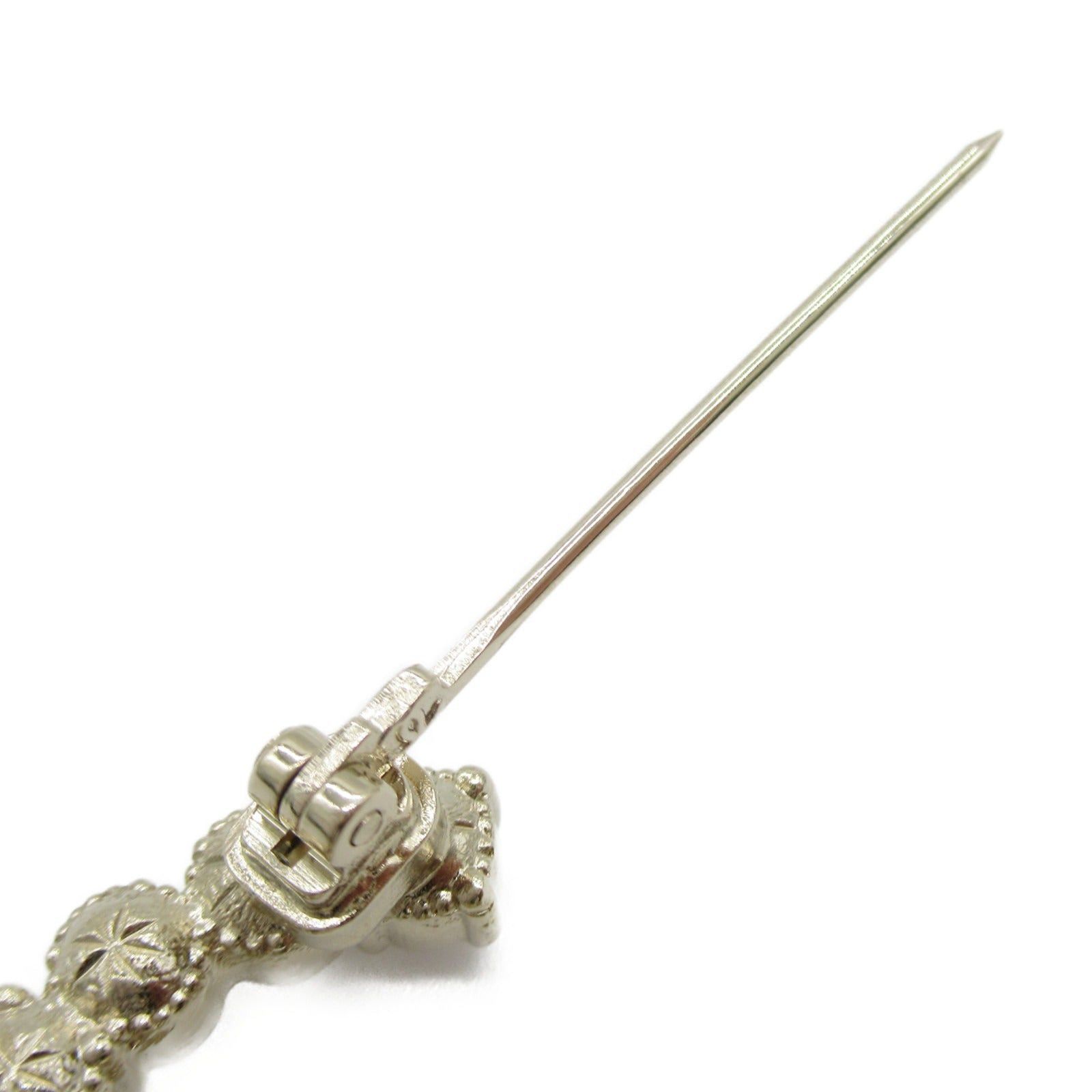 Chanel Chanel Faux Pearl Brooch Gp (Gold Plated) Crystal/Fake Gold Size ONE SIZE - 4 Thumbnail