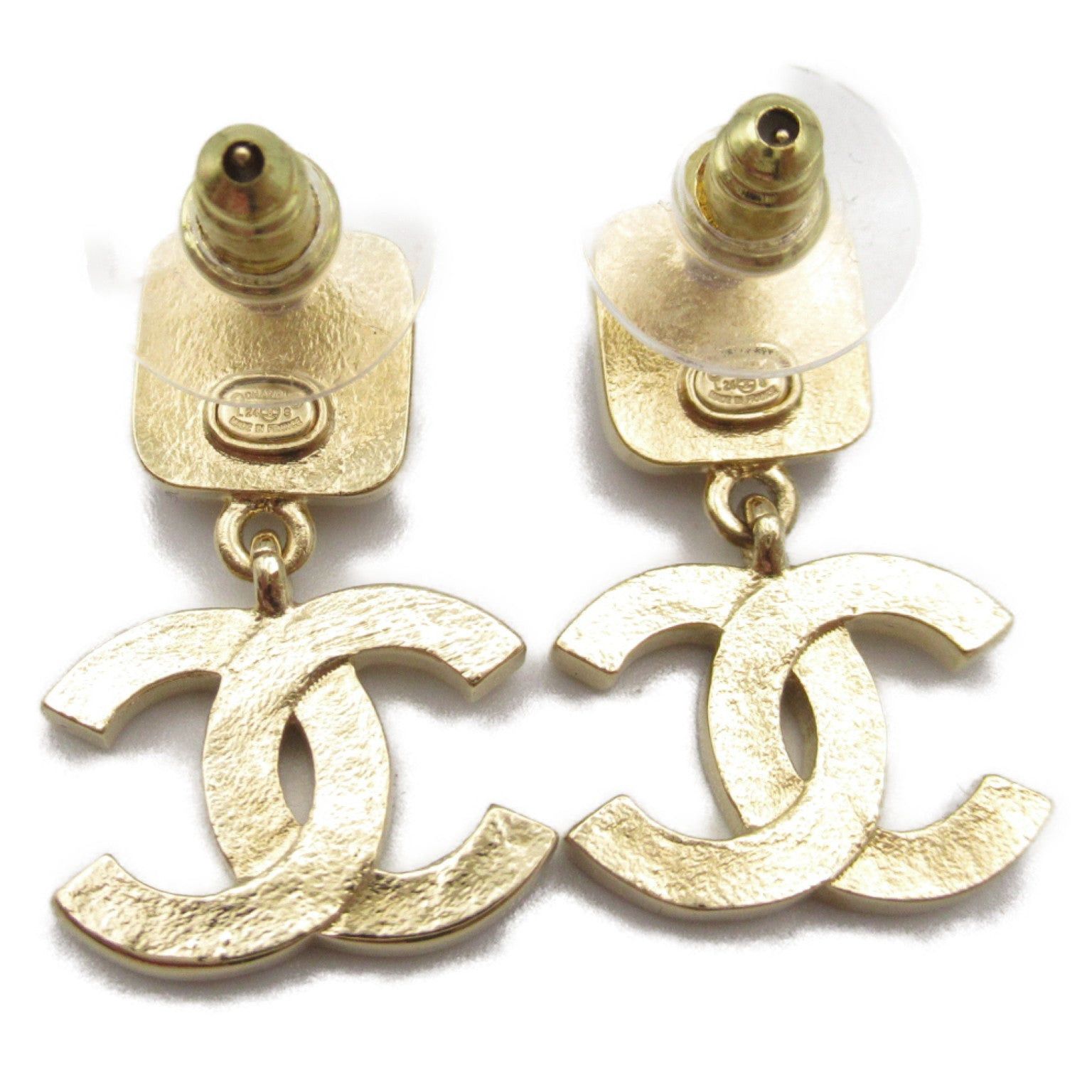 Chanel Chanel Earrings Gp (Gold Plated) Gold Size ONE SIZE - 2 Thumbnail