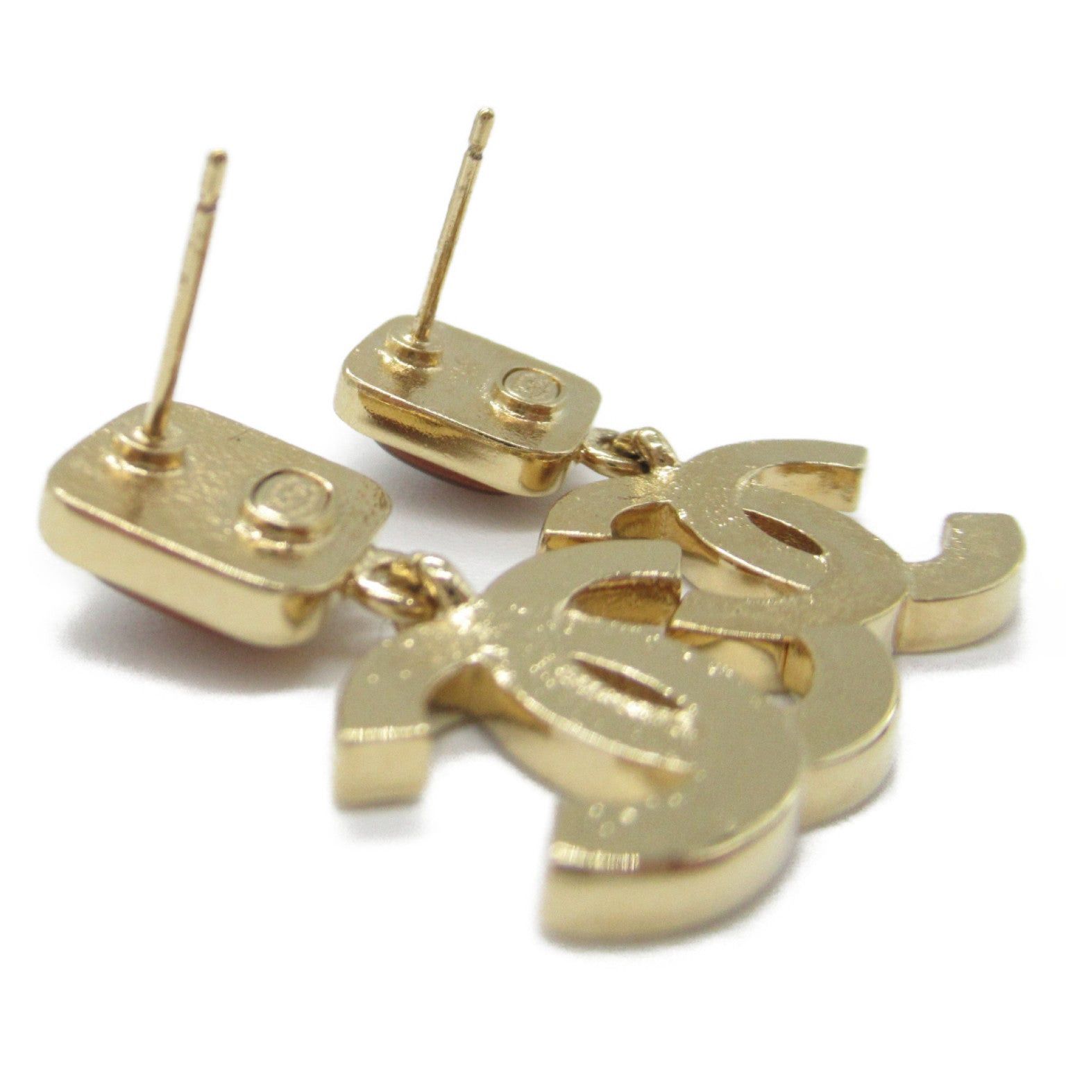 Chanel Chanel Earrings Gp (Gold Plated) Gold Size ONE SIZE - 3 Thumbnail