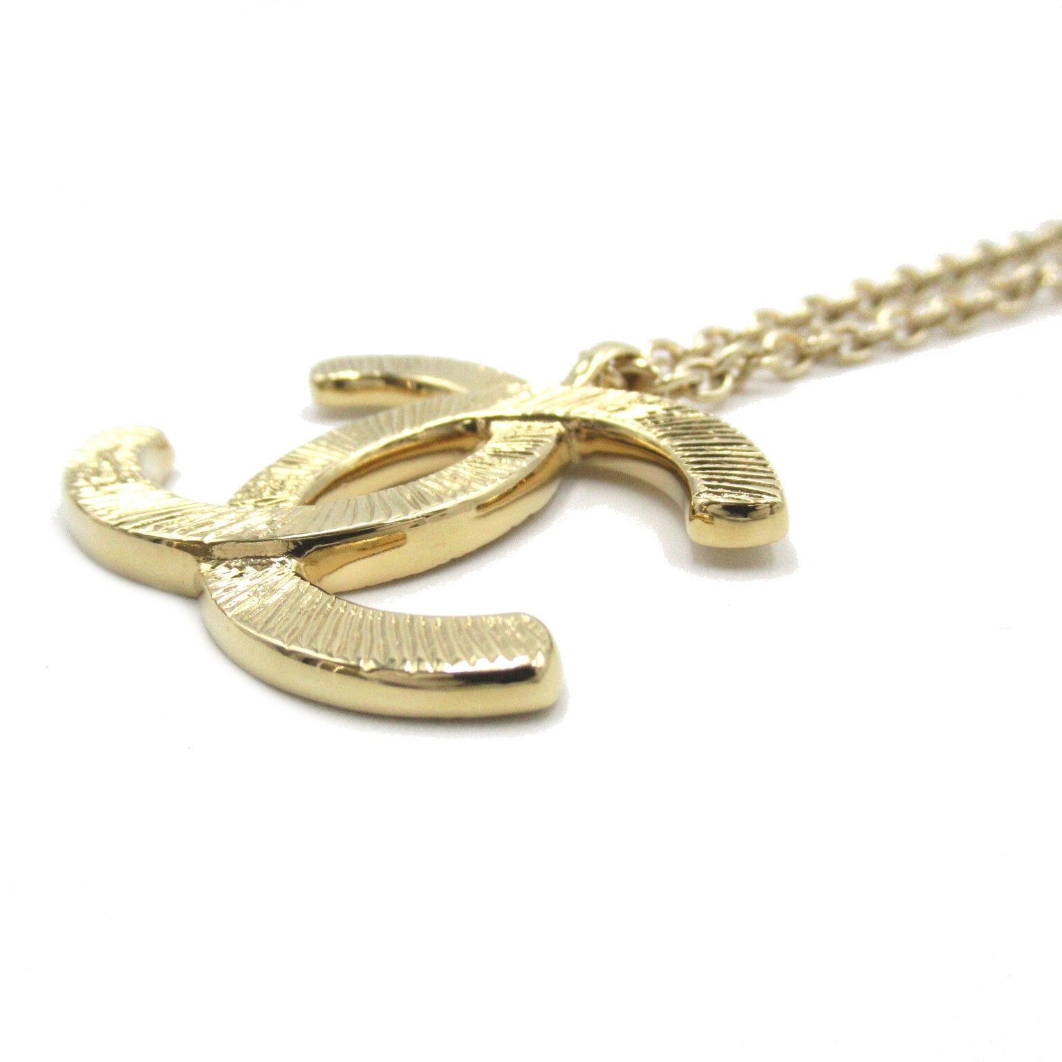 Chanel Chanel Coco Mark Long Necklace Gp (Gold Plated) Gold Size ONE SIZE - 3 Thumbnail