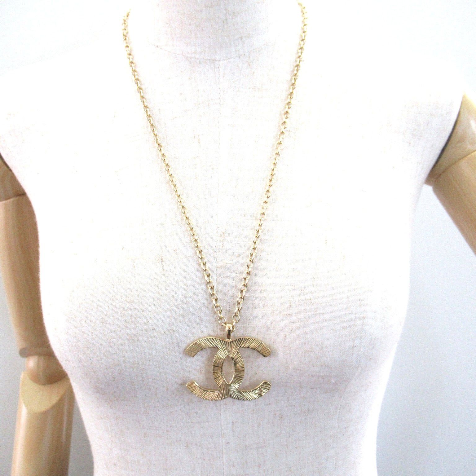 Chanel Chanel Coco Mark Long Necklace Gp (Gold Plated) Gold Size ONE SIZE - 6 Thumbnail