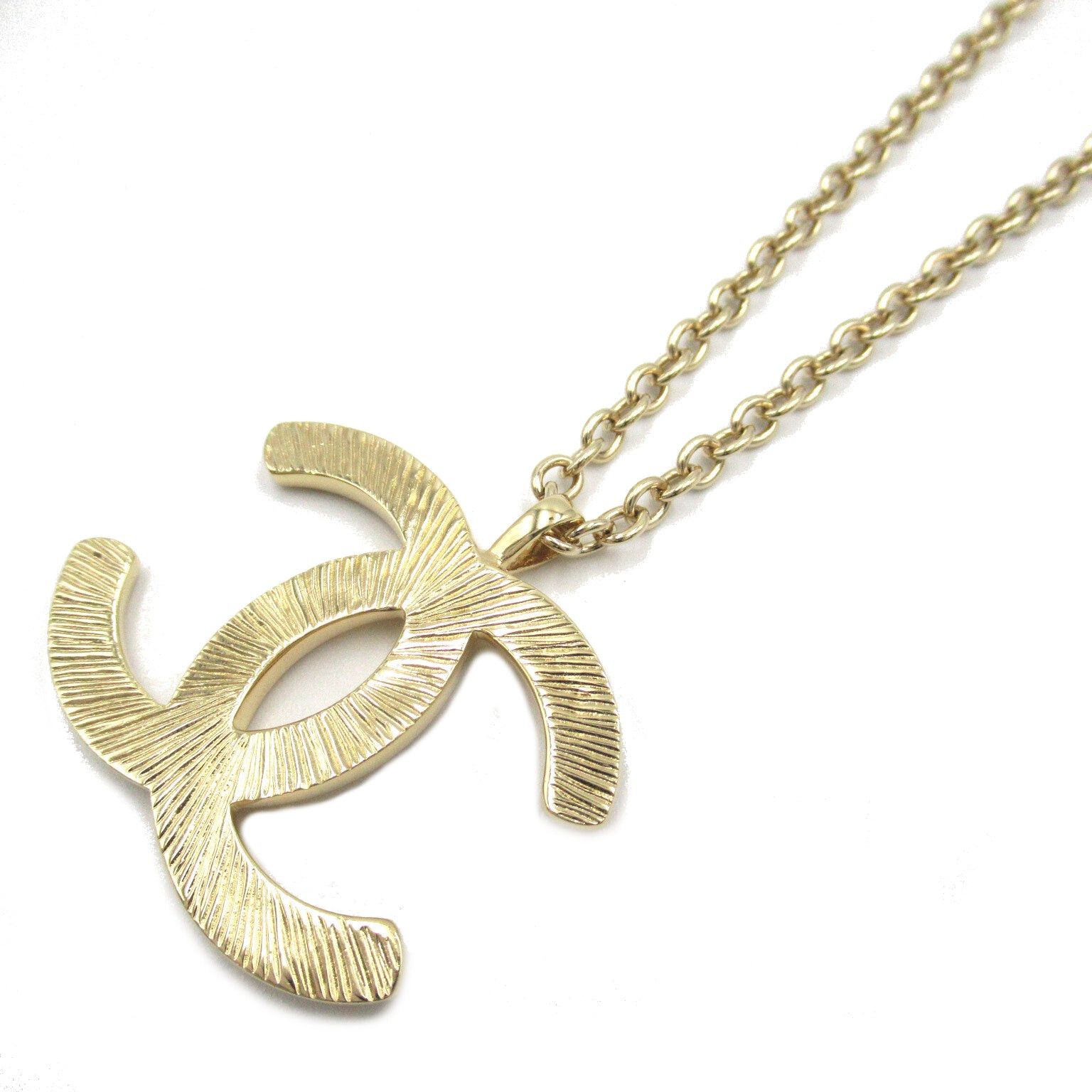 Chanel Chanel Coco Mark Long Necklace Gp (Gold Plated) Gold Size ONE SIZE - 2 Thumbnail