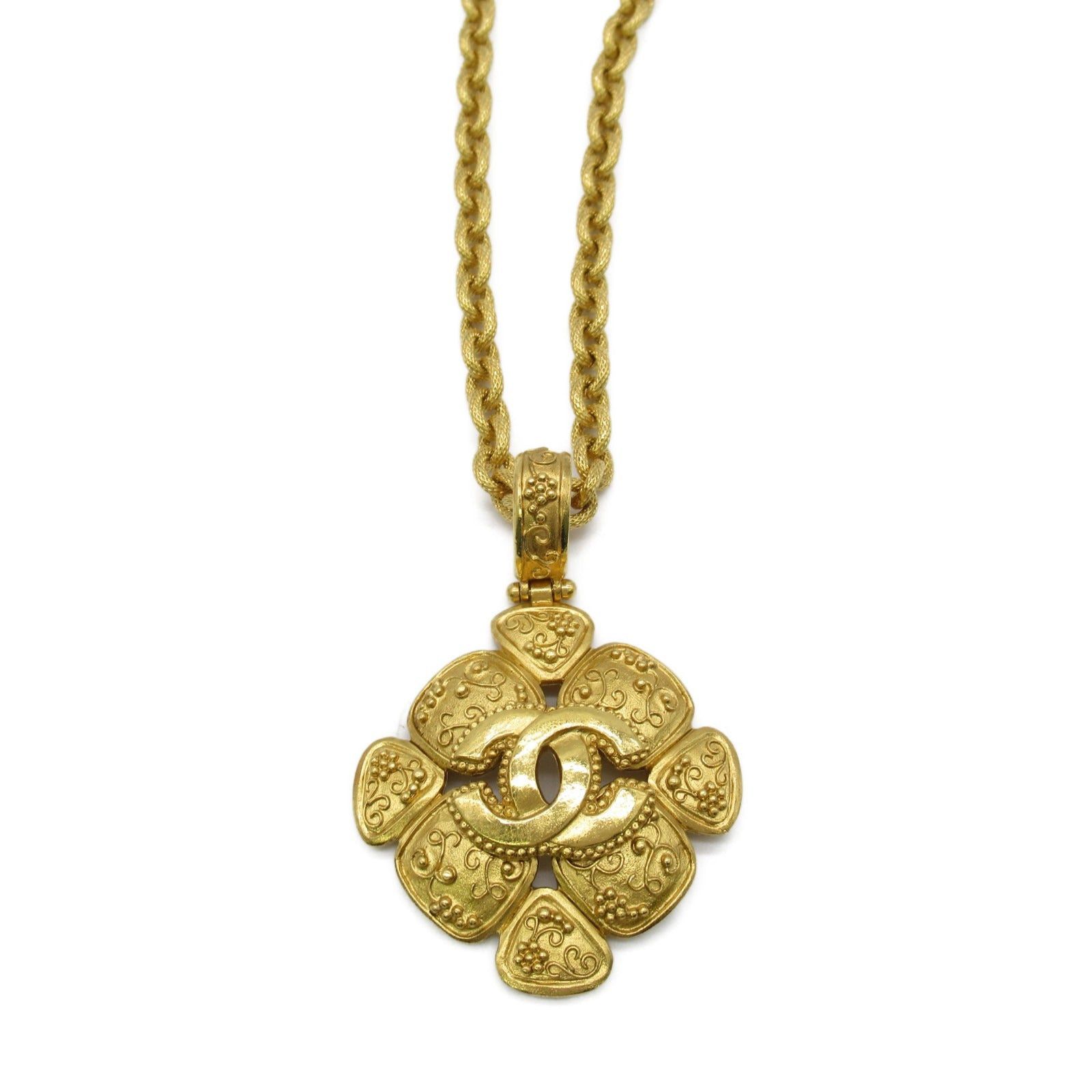 Chanel Chanel Necklace 96A Gp (Gold Plated) Gold Size ONE SIZE - 2 Thumbnail