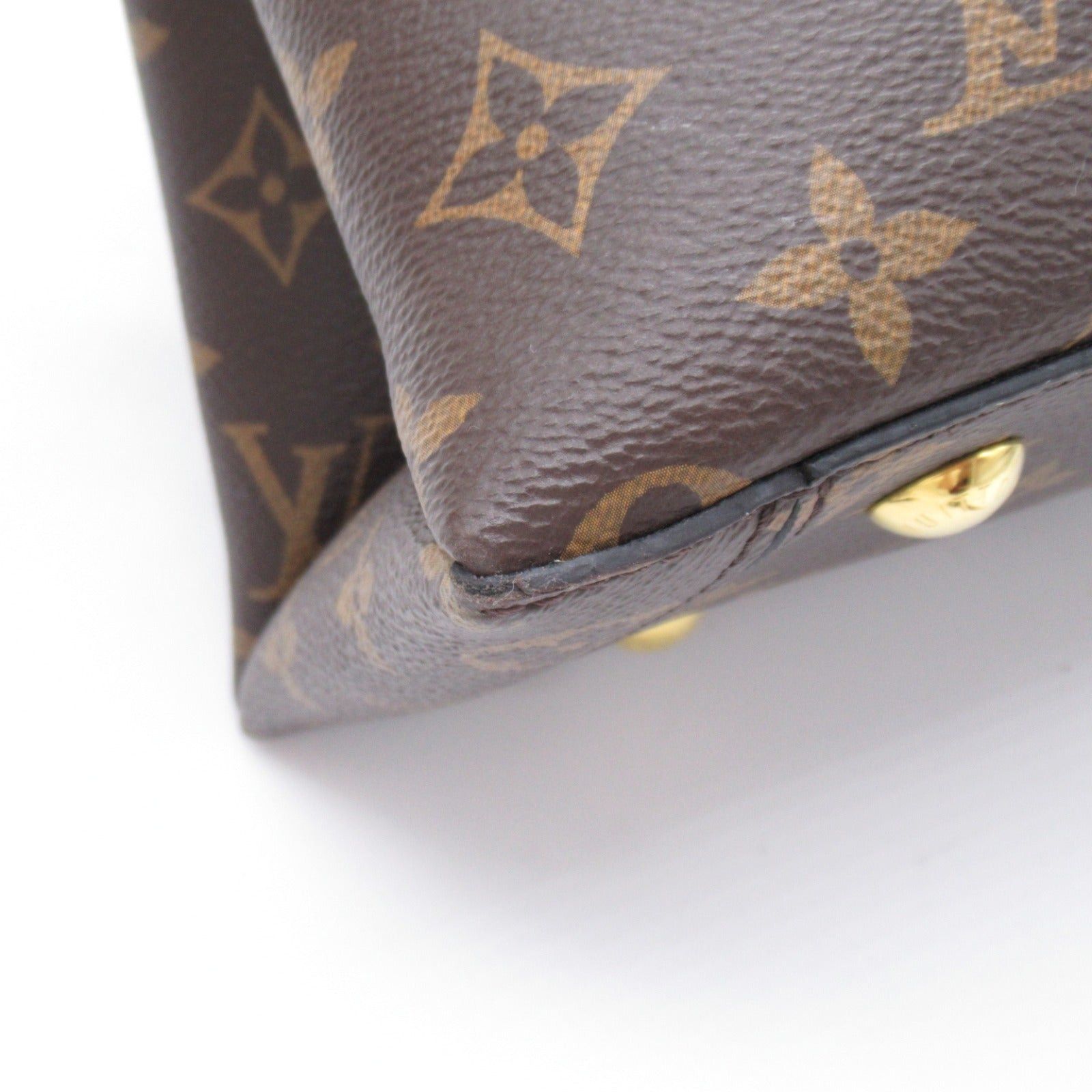 Louis Vuitton Louis Vuitton Flower Tote Shoulder Bag Coated Canvas Monogram Brown Noir Size ONE SIZE - 10 Thumbnail