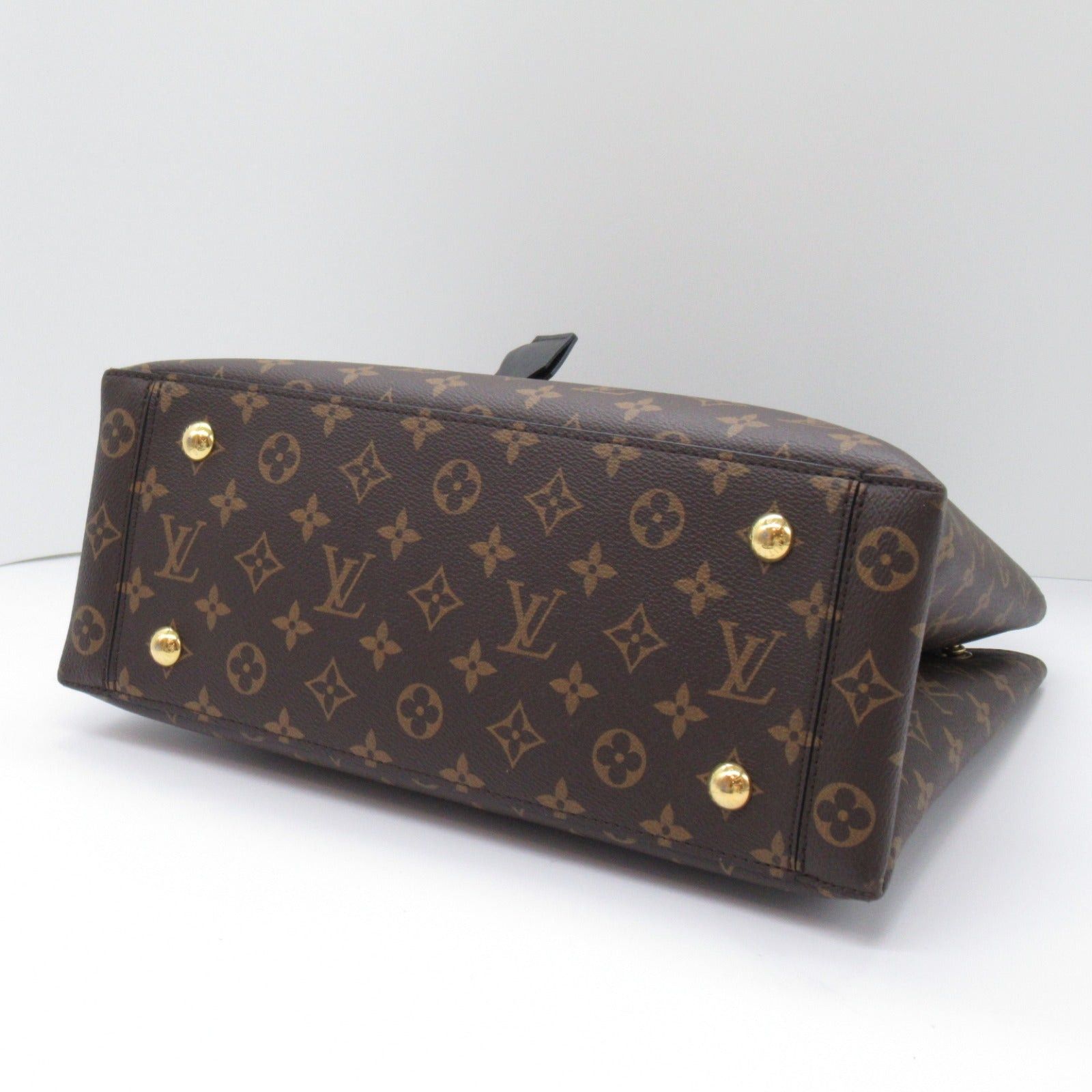 Louis Vuitton Louis Vuitton Flower Tote Shoulder Bag Coated Canvas Monogram Brown Noir Size ONE SIZE - 4 Thumbnail