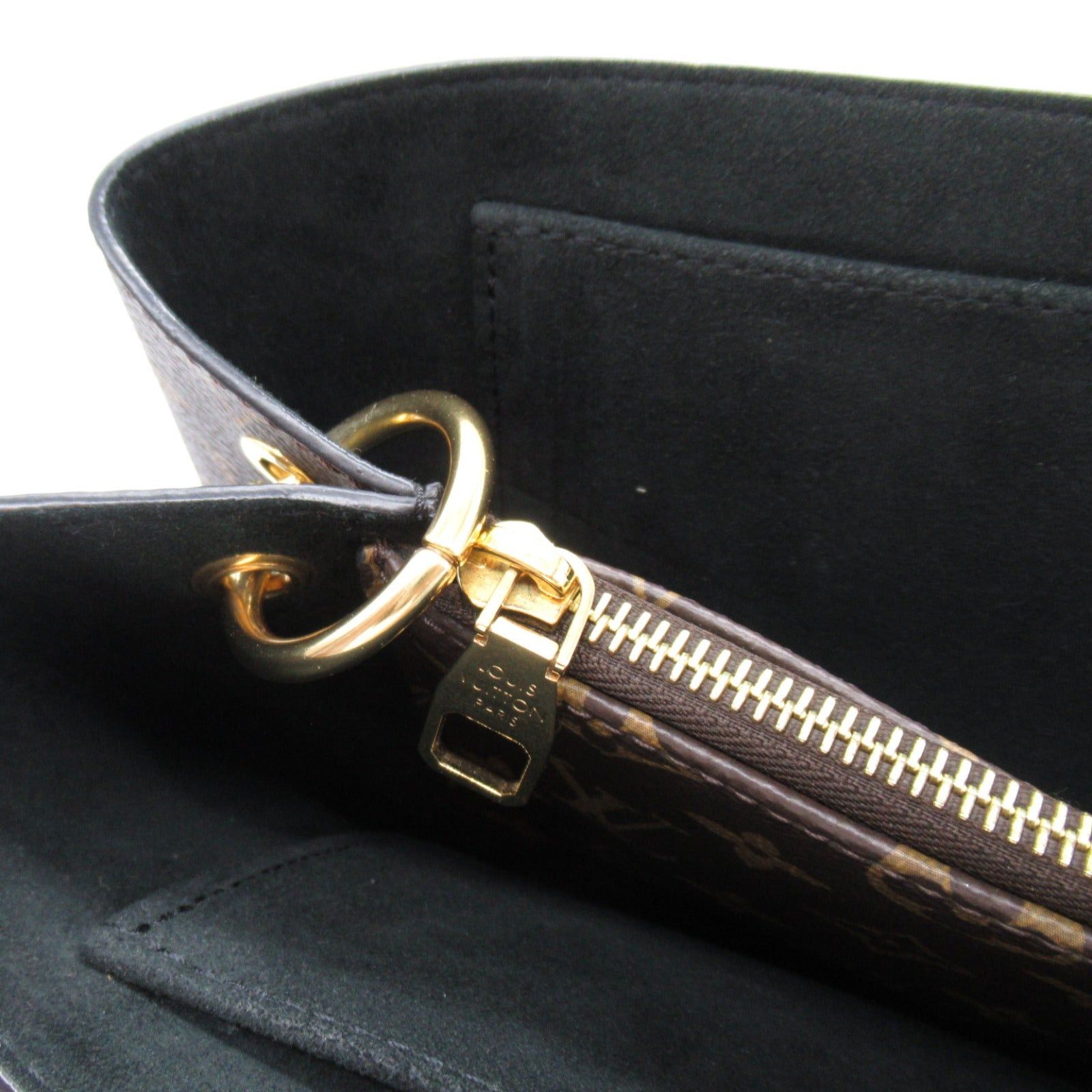 Louis Vuitton Louis Vuitton Flower Tote Shoulder Bag Coated Canvas Monogram Brown Noir Size ONE SIZE - 11 Thumbnail