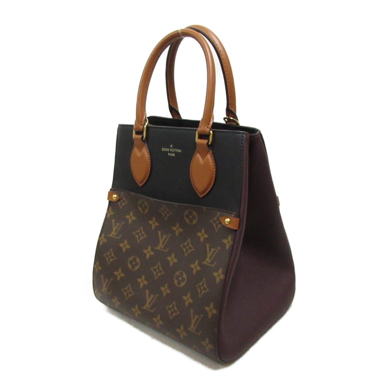 Louis Vuitton Louis Vuitton Fold Tote Mm Shoulder Bag Coated Canvas Monogram Brown Size ONE SIZE - 3 Thumbnail