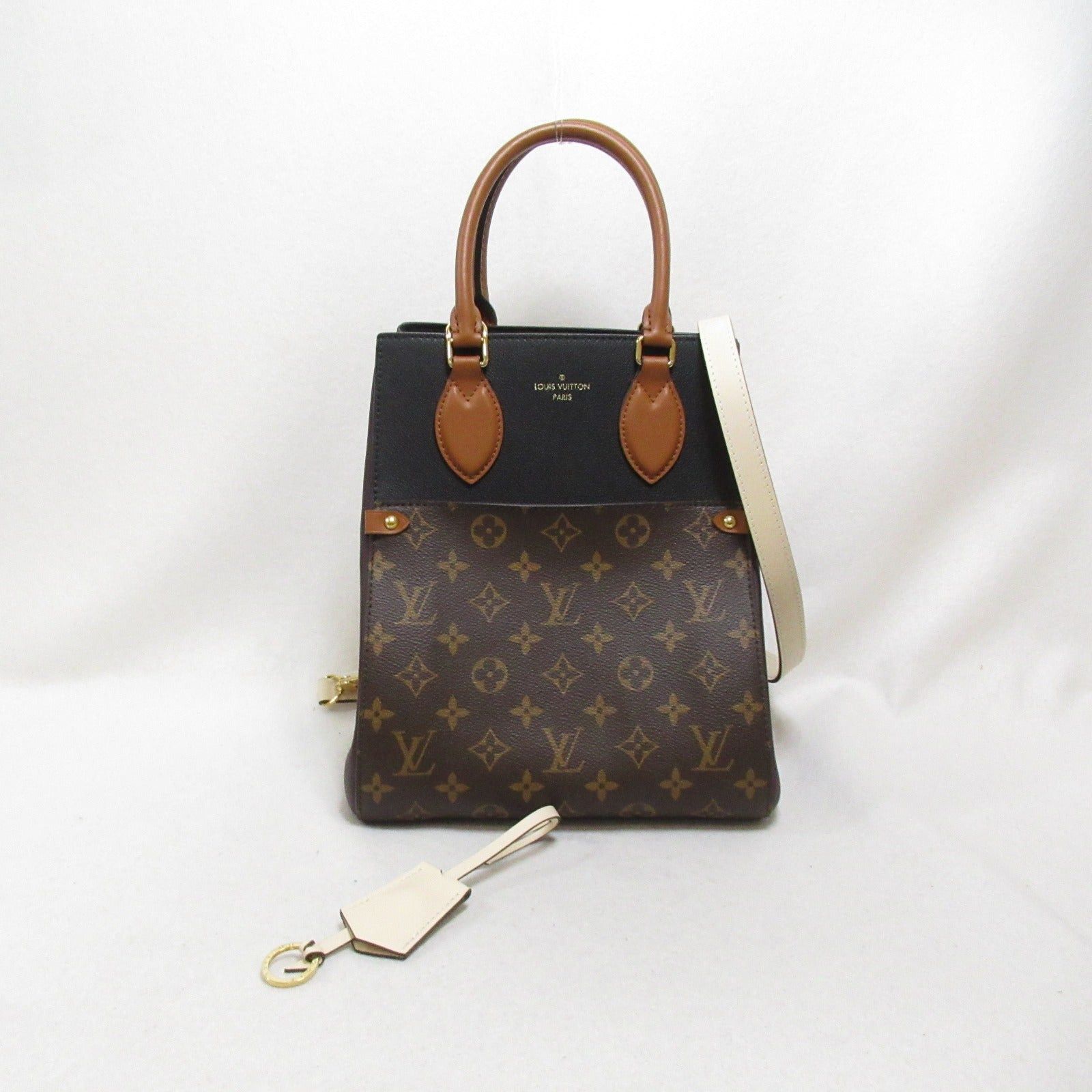 Louis Vuitton Louis Vuitton Fold Tote Mm Shoulder Bag Coated Canvas Monogram Brown Size ONE SIZE - 5 Thumbnail