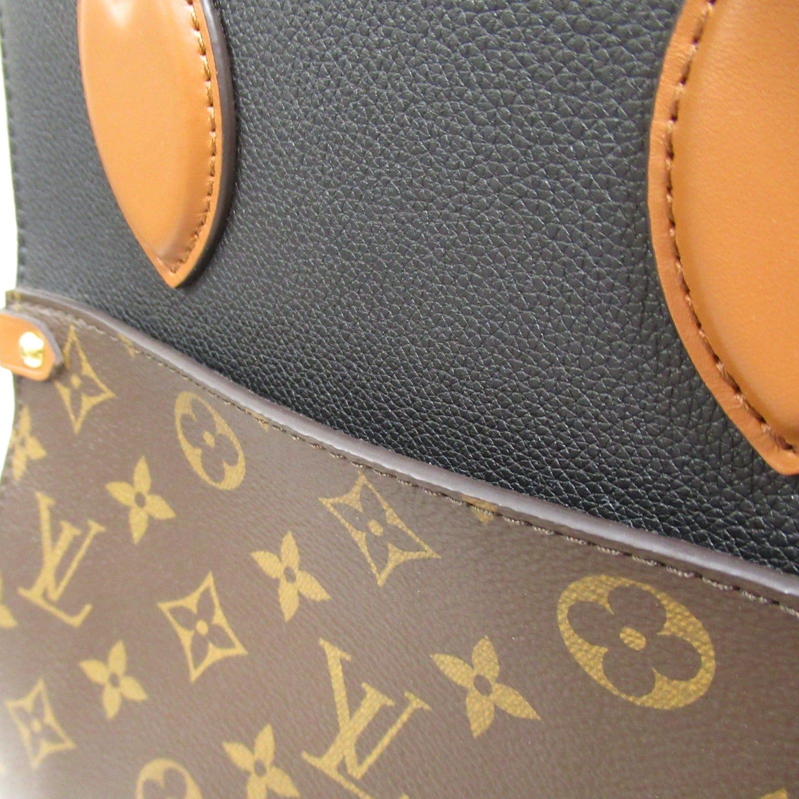 Louis Vuitton Louis Vuitton Fold Tote Mm Shoulder Bag Coated Canvas Monogram Brown Size ONE SIZE - 12 Thumbnail