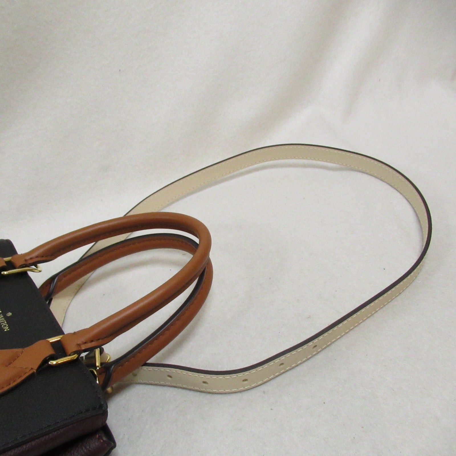 Louis Vuitton Louis Vuitton Fold Tote Mm Shoulder Bag Coated Canvas Monogram Brown Size ONE SIZE - 9 Thumbnail
