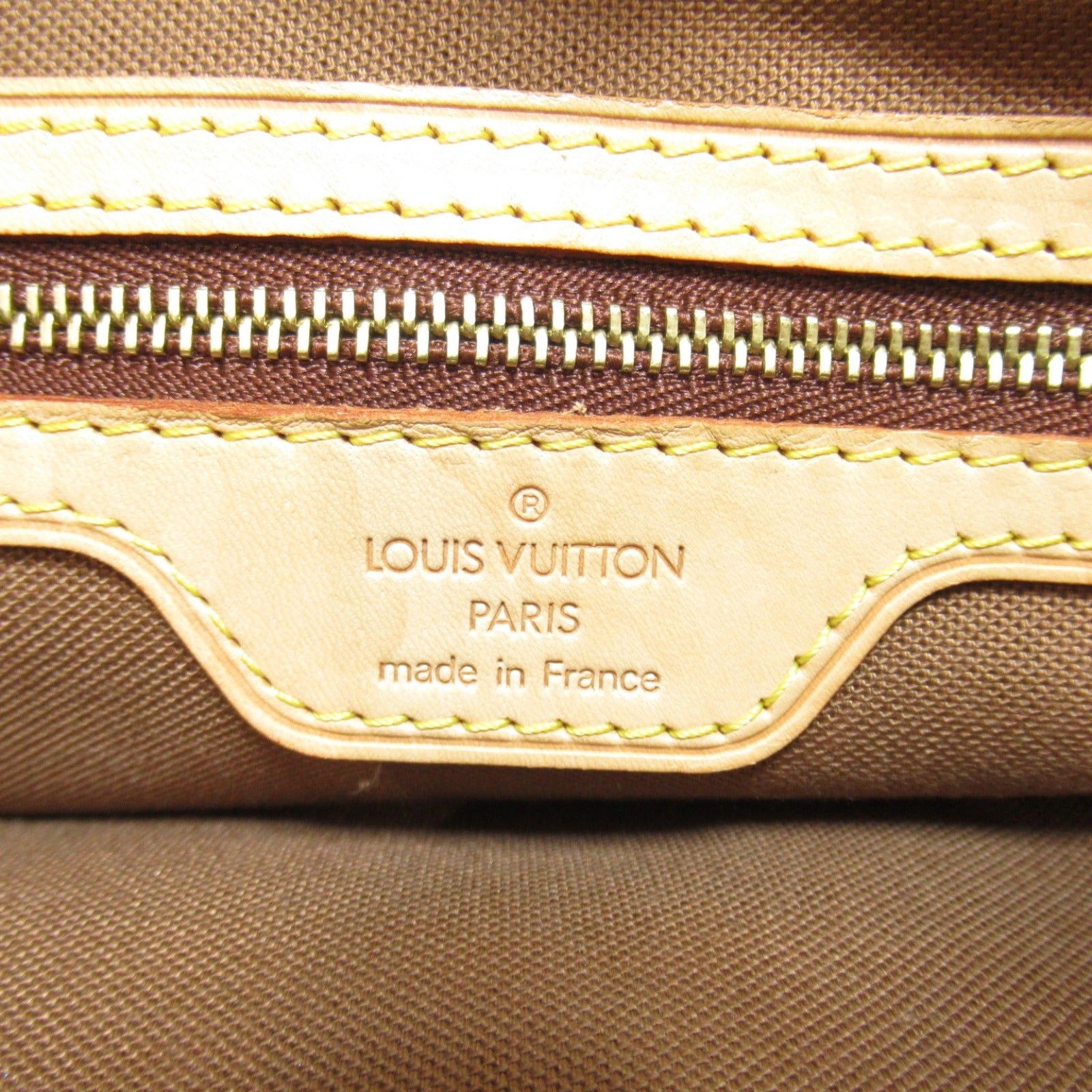 Louis Vuitton Louis Vuitton Hippopotamus Piano Tote Bag Handbag Coated Canvas Monogram Brown Size ONE SIZE - 6 Thumbnail