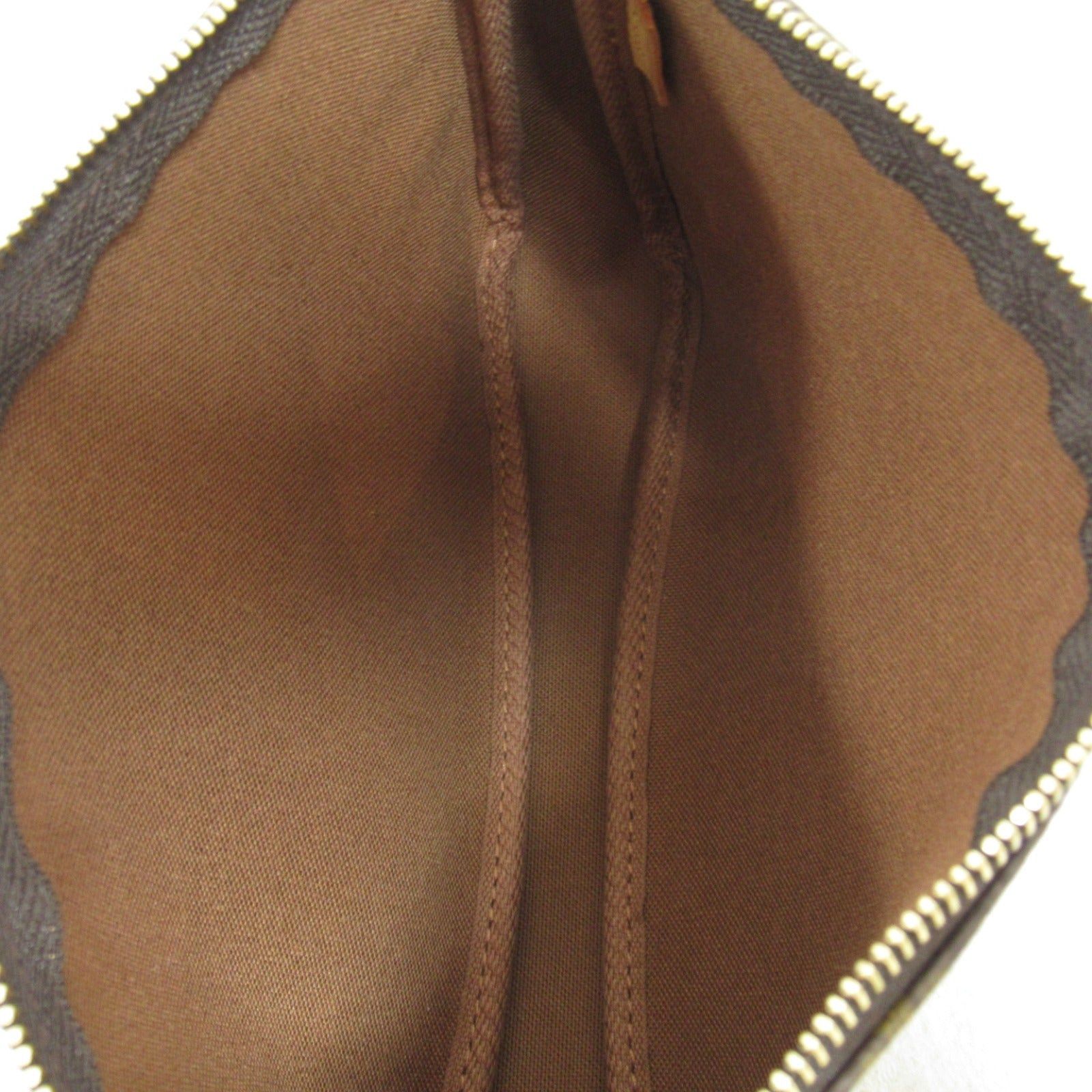 Louis Vuitton Louis Vuitton Pochette Accessoires Handbag Coated Canvas Monogram Brown Size ONE SIZE - 5 Thumbnail
