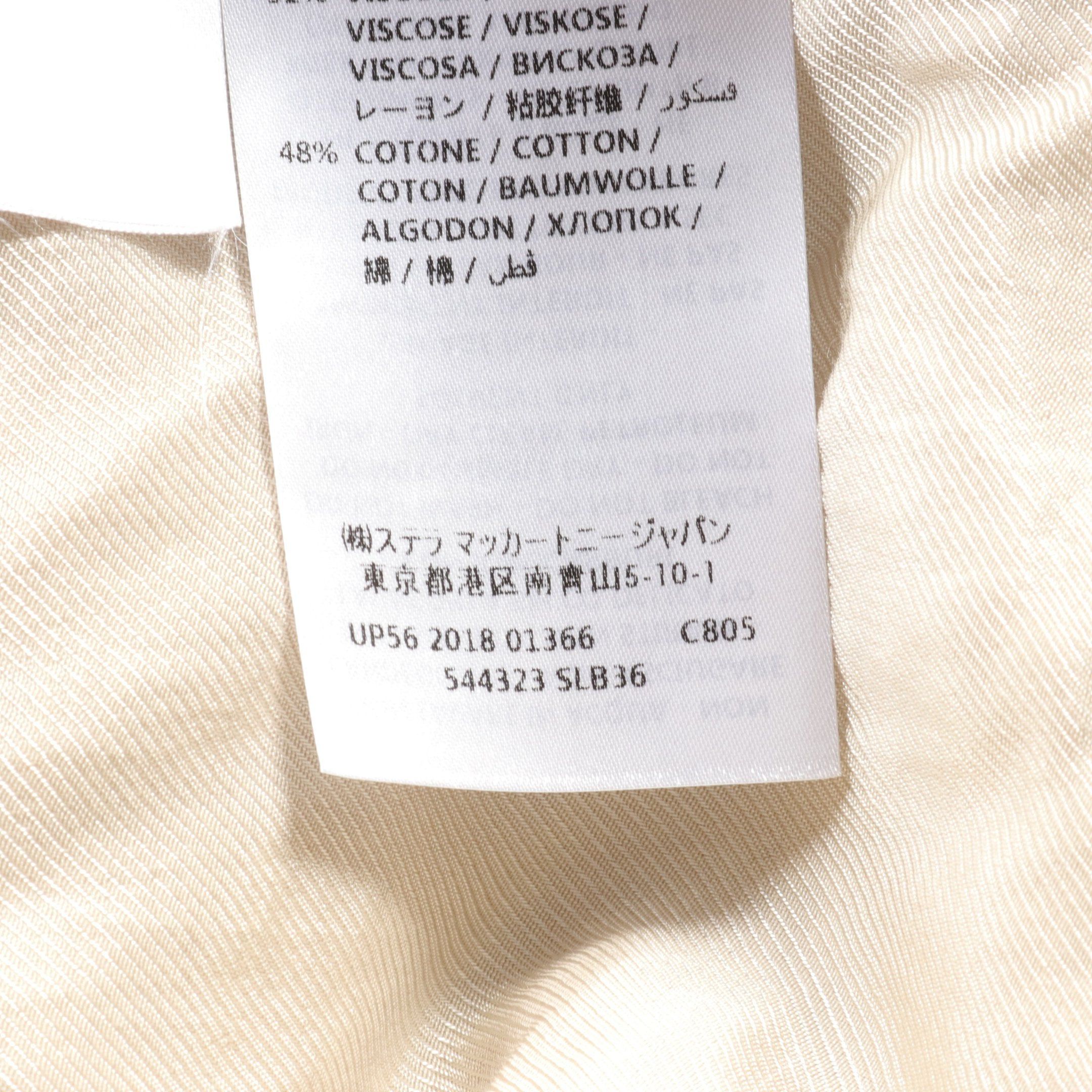 Stella McCartney Stella Mccartney Coat Fake Fur Light Beige Size ONE SIZE - 4 Thumbnail