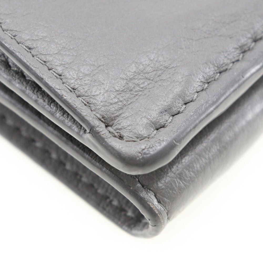 Balenciaga Papier Grey Pony-Style Calfskin Wallet (Pre-Owned) Size ONE SIZE - 7 Thumbnail