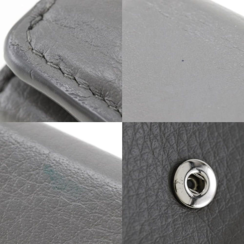 Balenciaga Papier Grey Pony-Style Calfskin Wallet (Pre-Owned) Size ONE SIZE - 10 Thumbnail