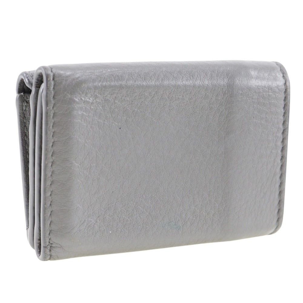 Balenciaga Papier Grey Pony-Style Calfskin Wallet (Pre-Owned) Size ONE SIZE - 2 Thumbnail