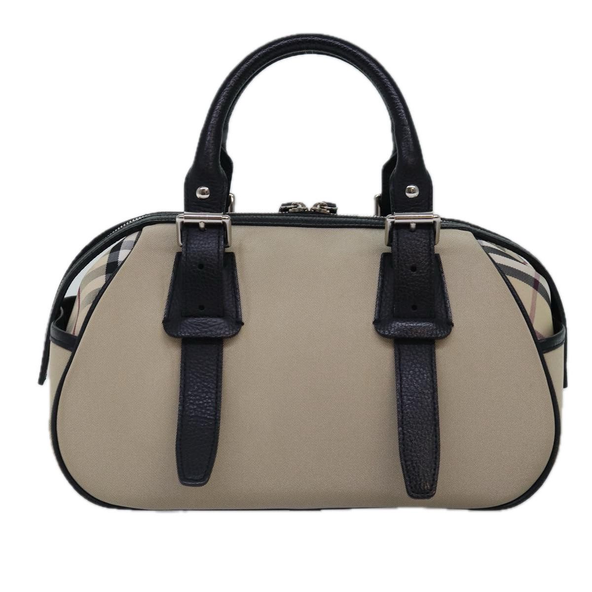 Burberry Nova Check Beige Canvas Handbag (Pre-Owned) Size ONE SIZE - 2 Thumbnail